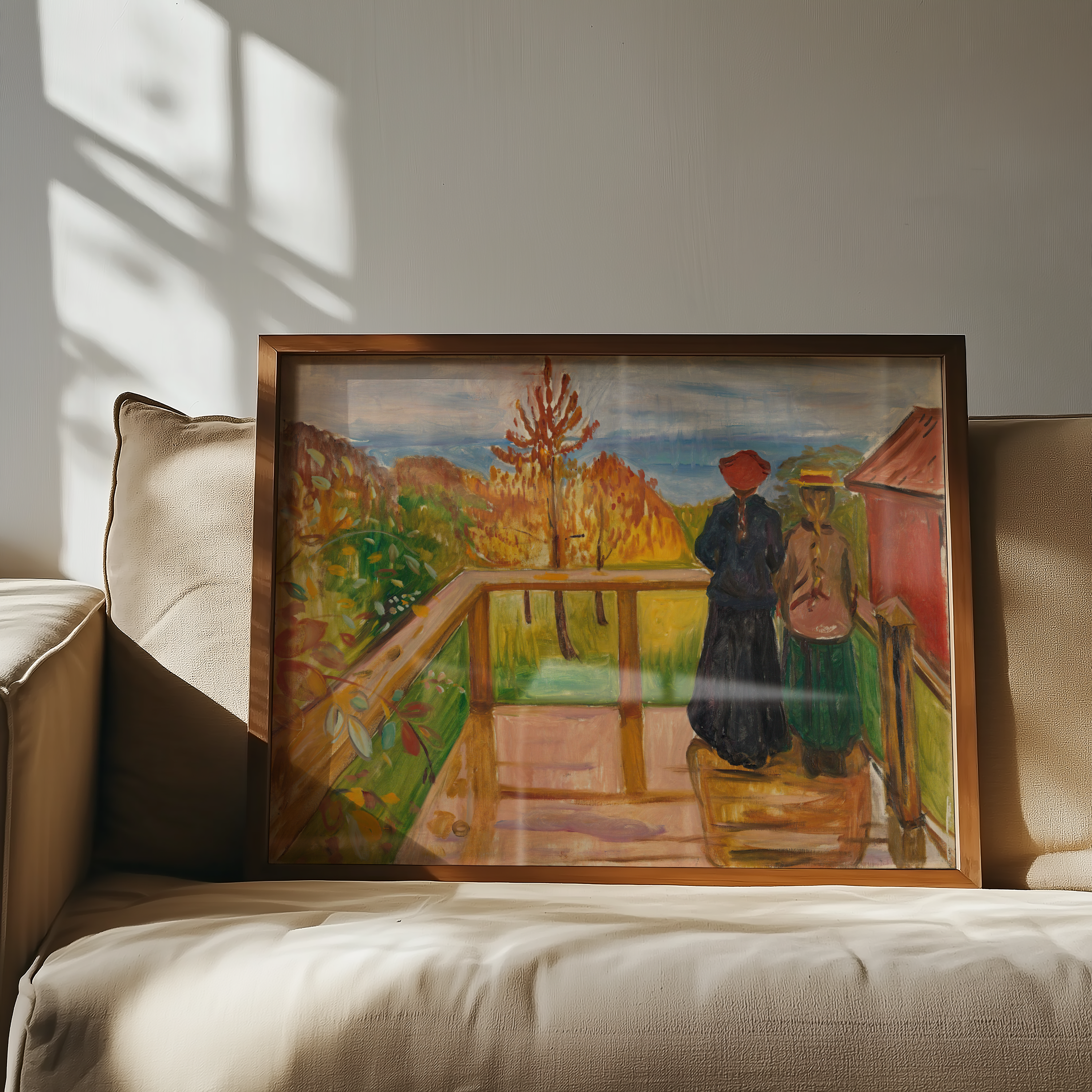 Edvard Munch - På verandaen
