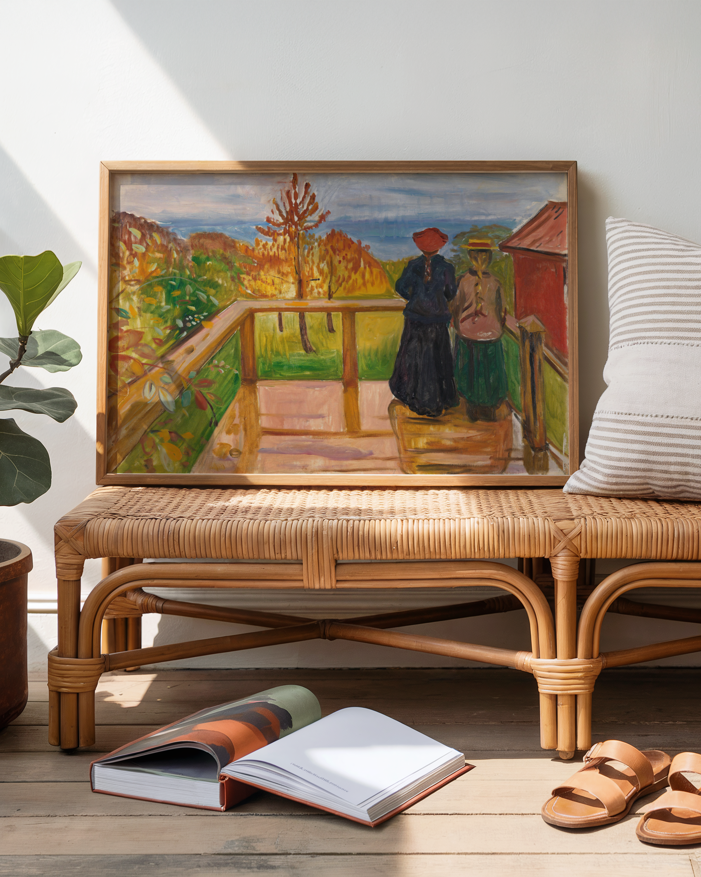 Edvard Munch - På verandaen