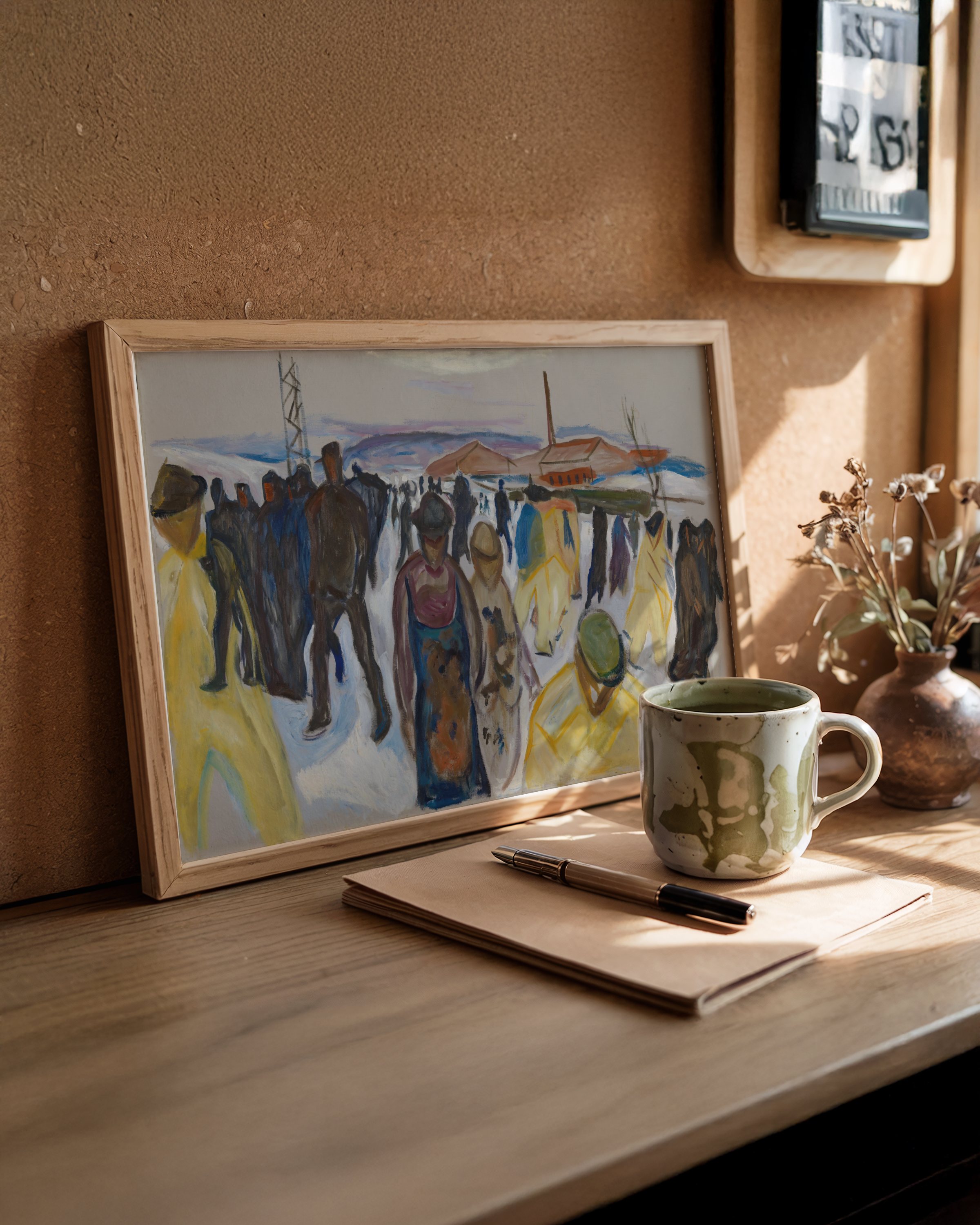 Edvard Munch - Arbeidere på hjemvei