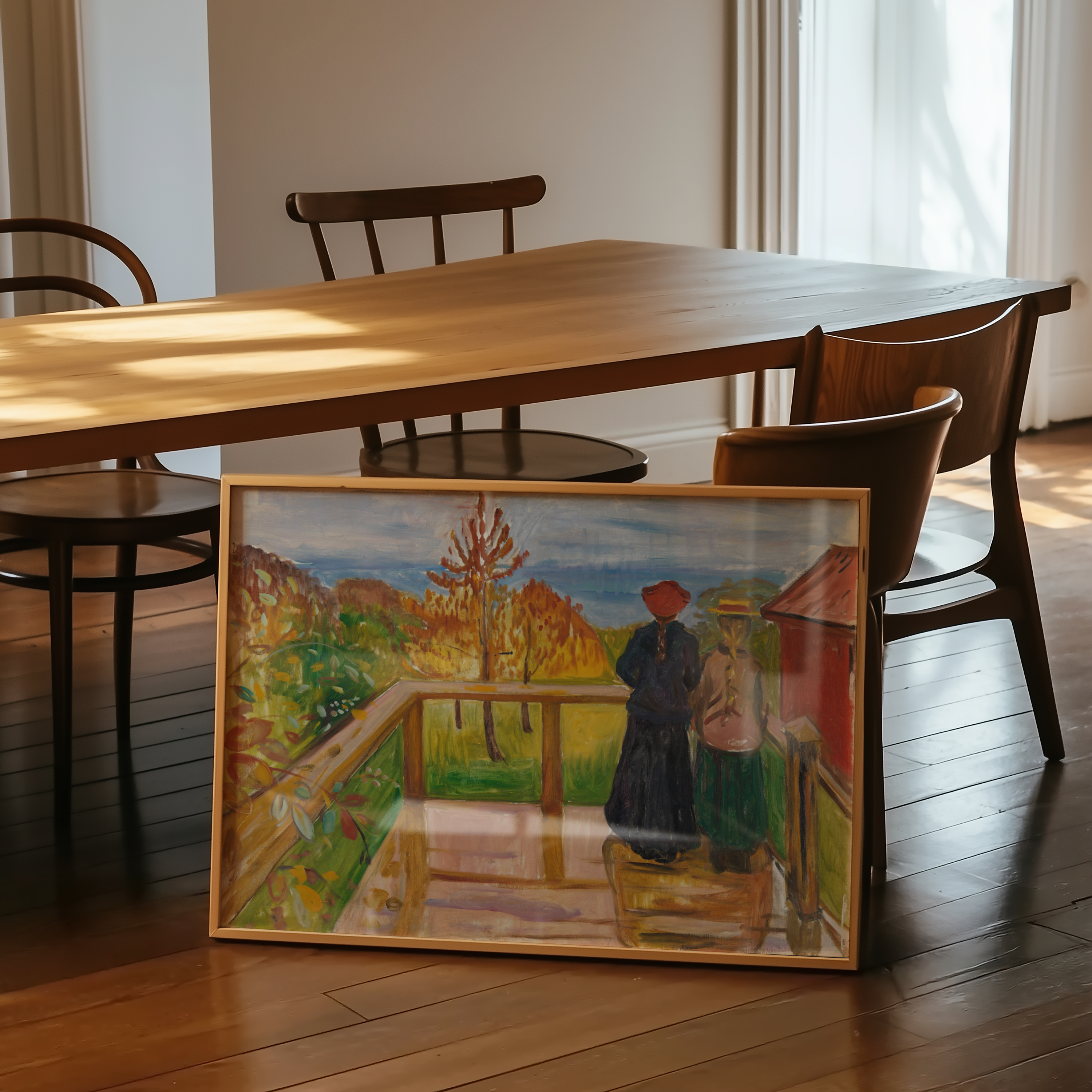 Edvard Munch - På verandaen