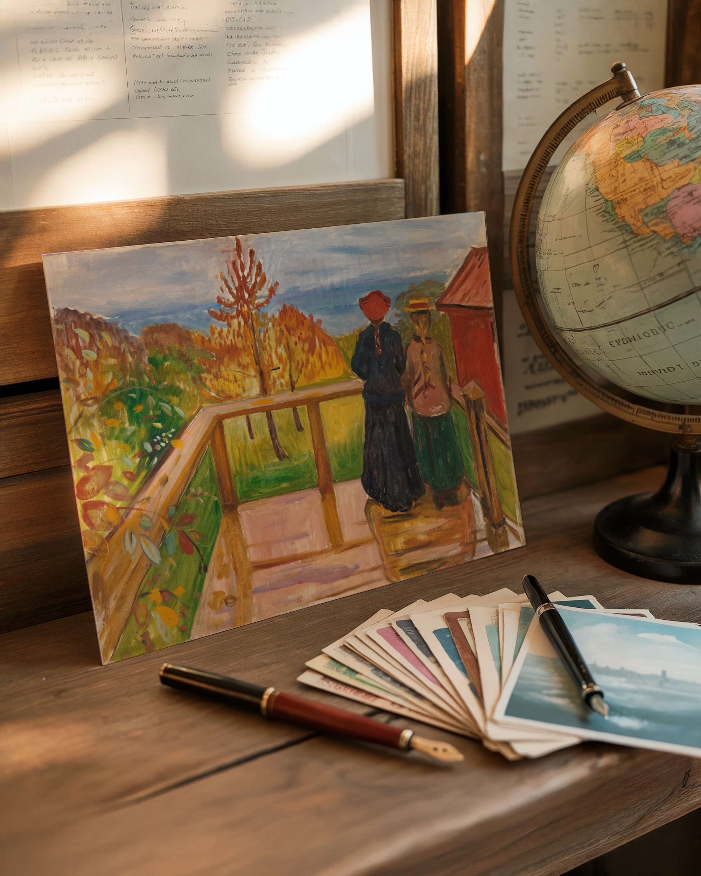Edvard Munch - På verandaen