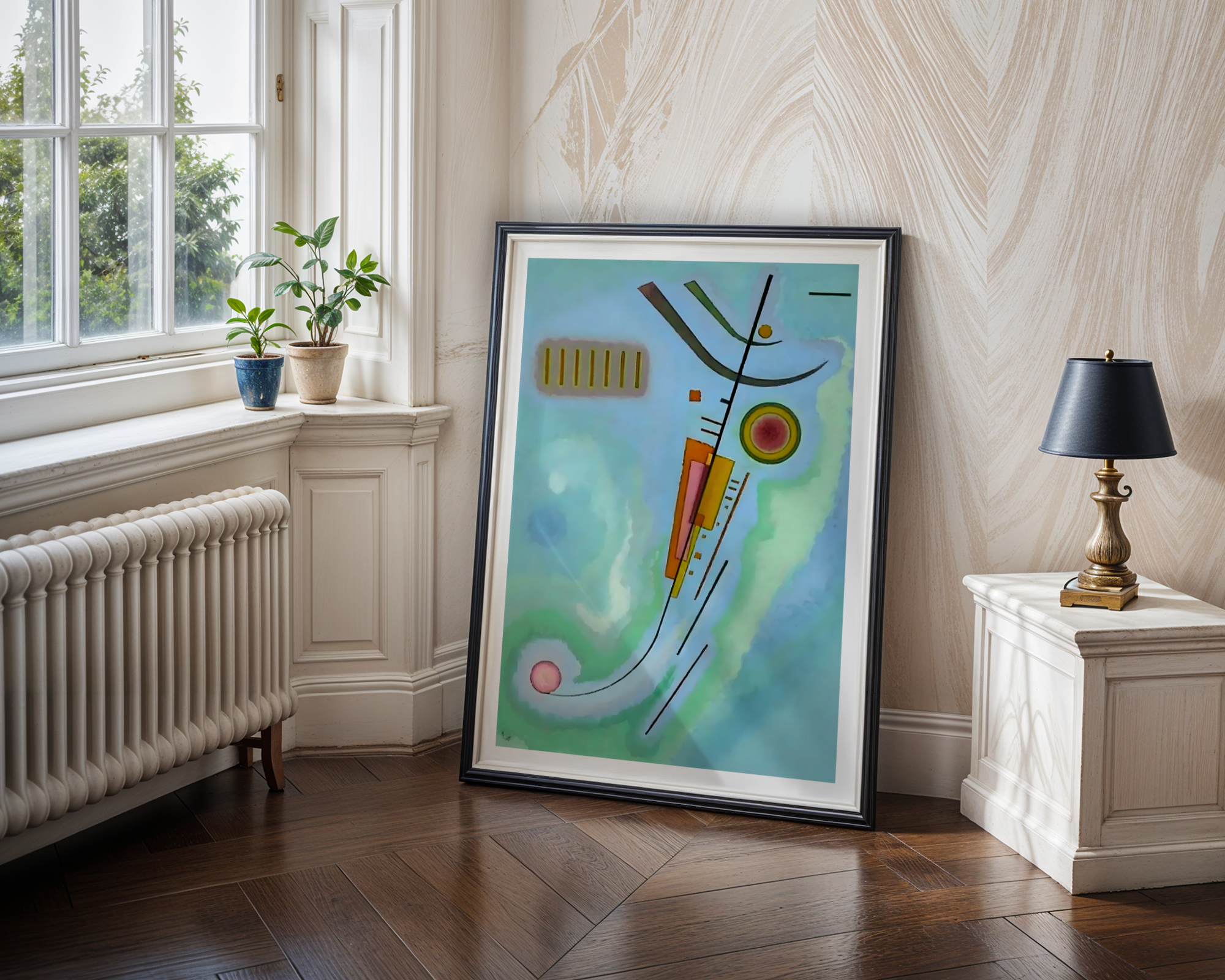Wassily Kandinsky - Leichtes (Léger) (1930)