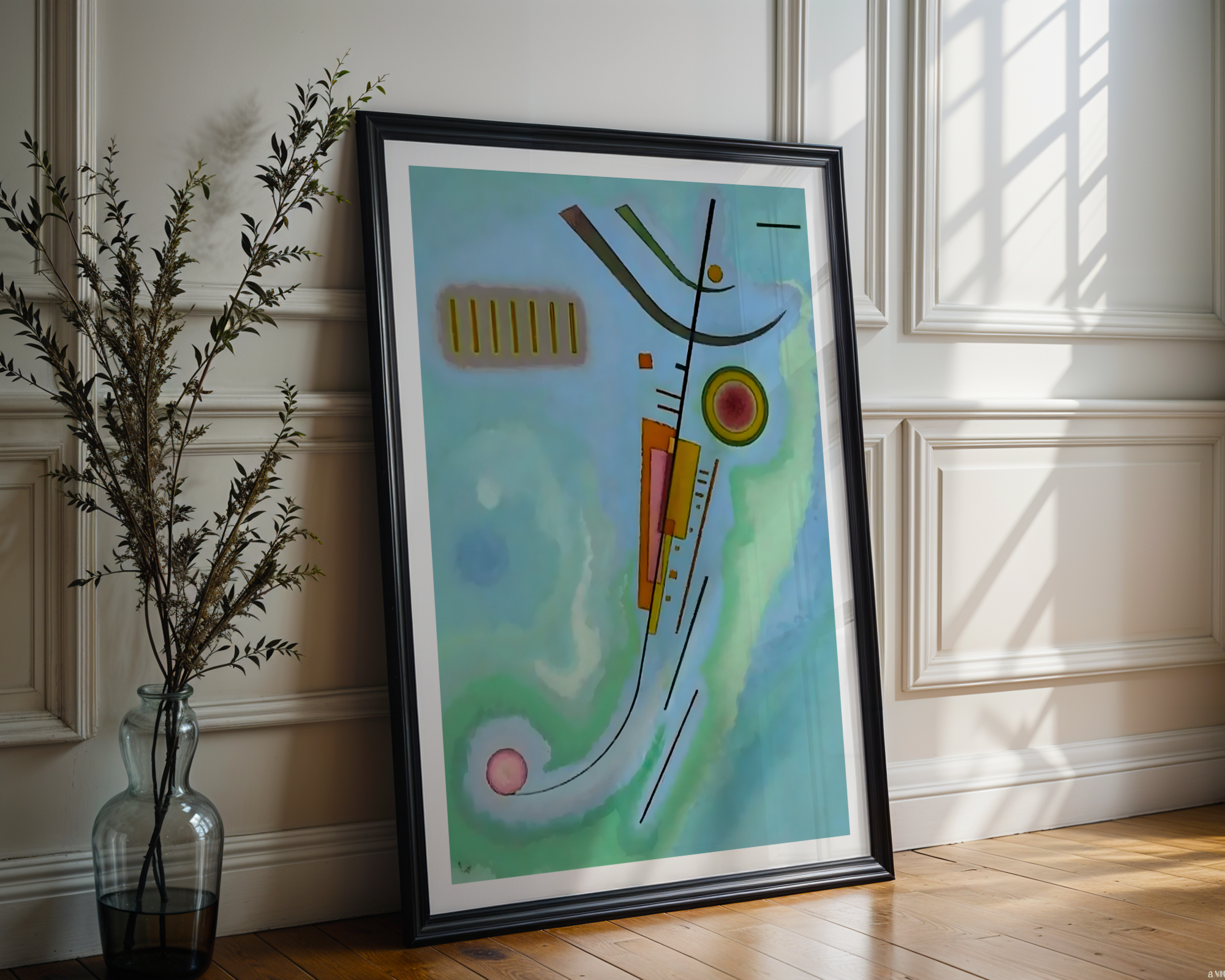 Wassily Kandinsky - Leichtes (Léger) (1930)