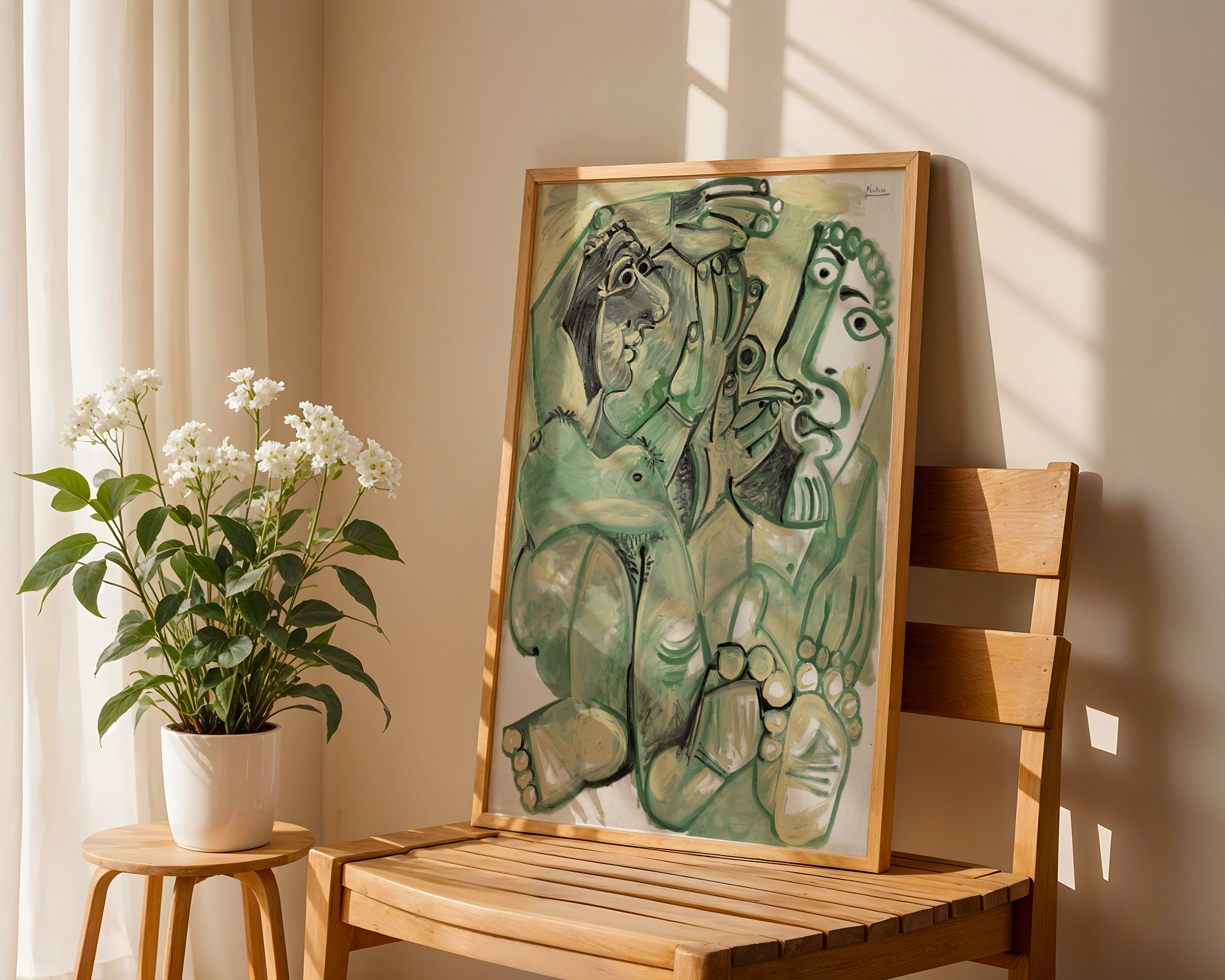 Pablo Picasso - Homme et femme (Mann og kvinne)