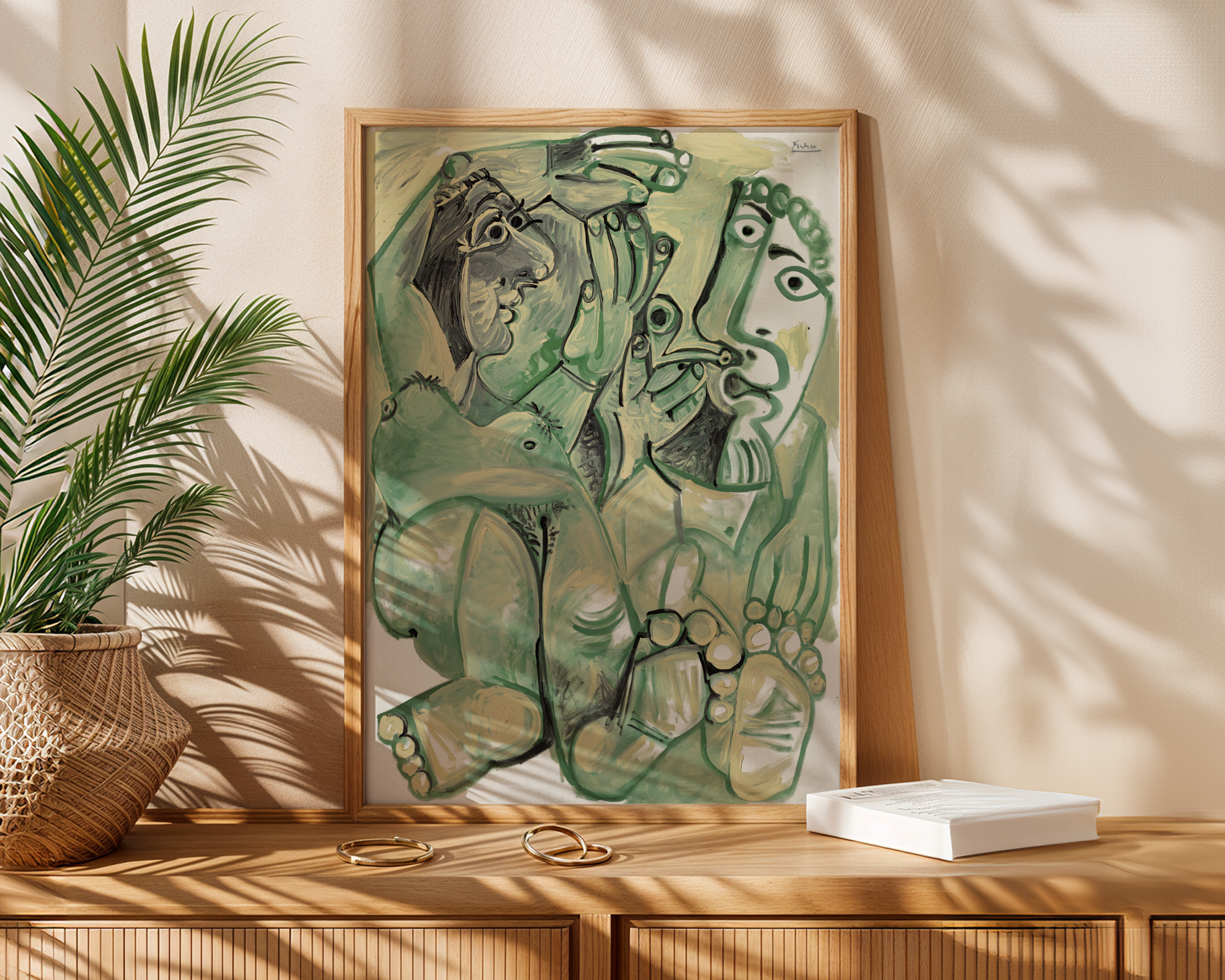 Pablo Picasso - Homme et femme (Mann og kvinne)