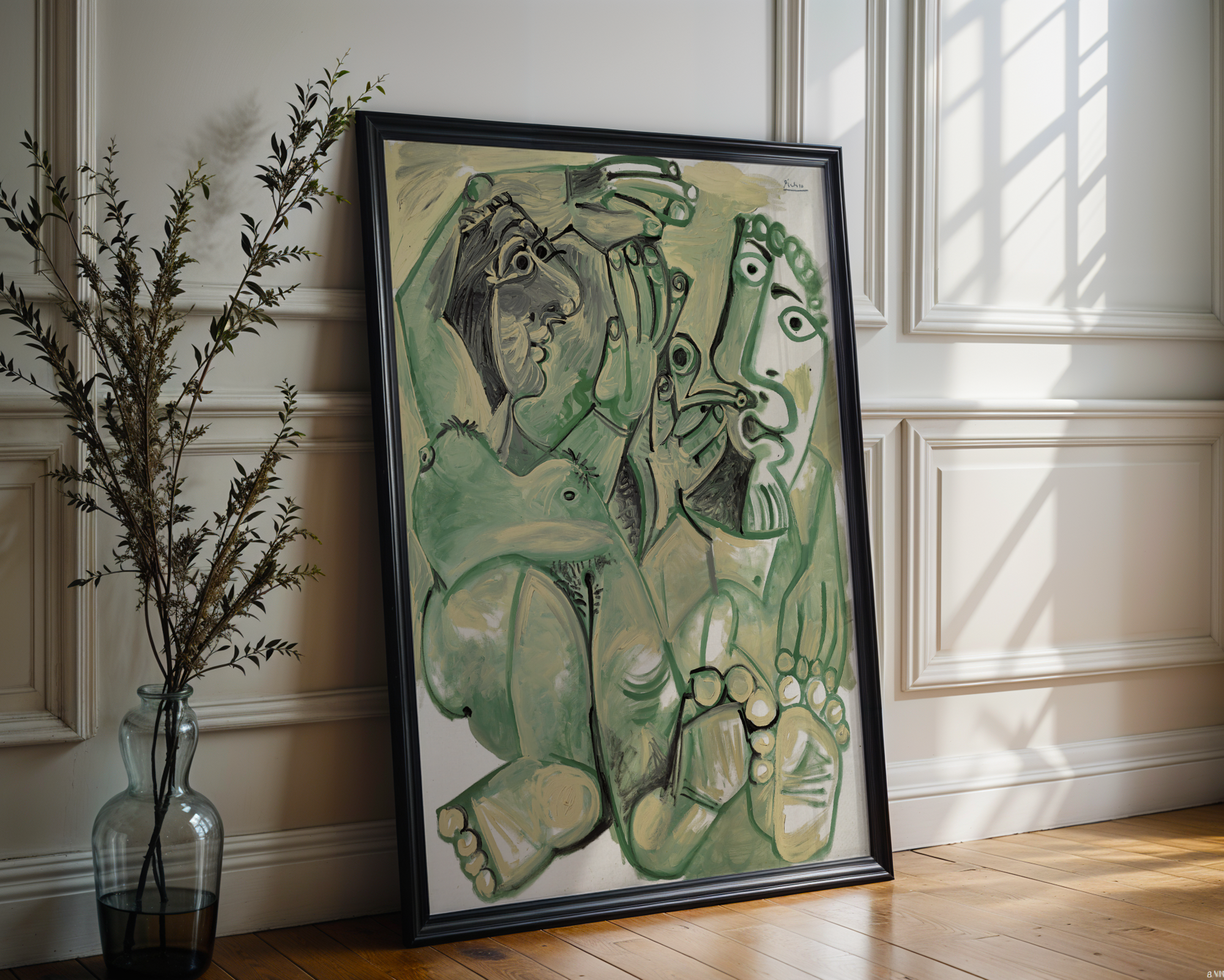 Pablo Picasso - Homme et femme (Mann og kvinne)