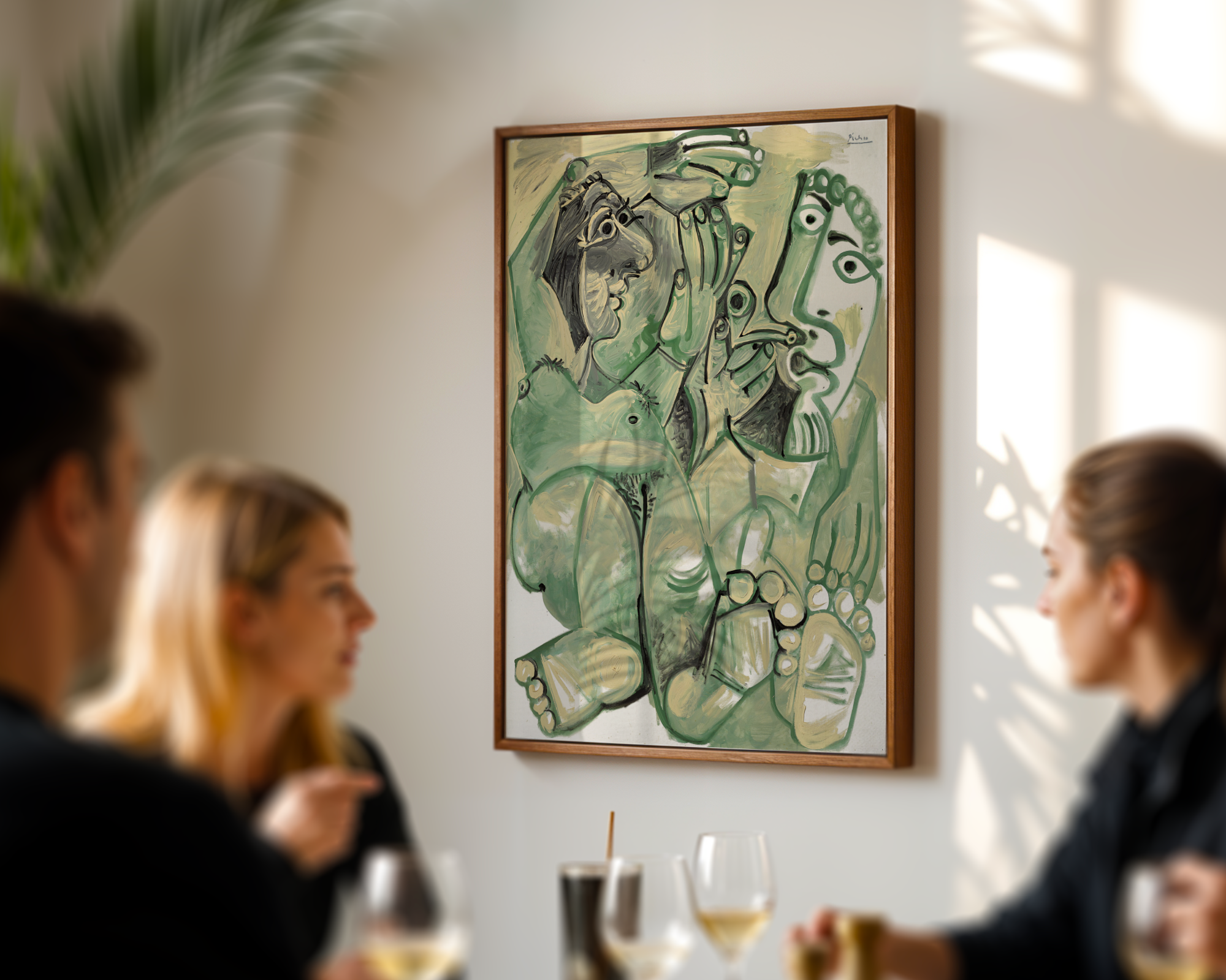 Pablo Picasso - Homme et femme (Mann og kvinne)