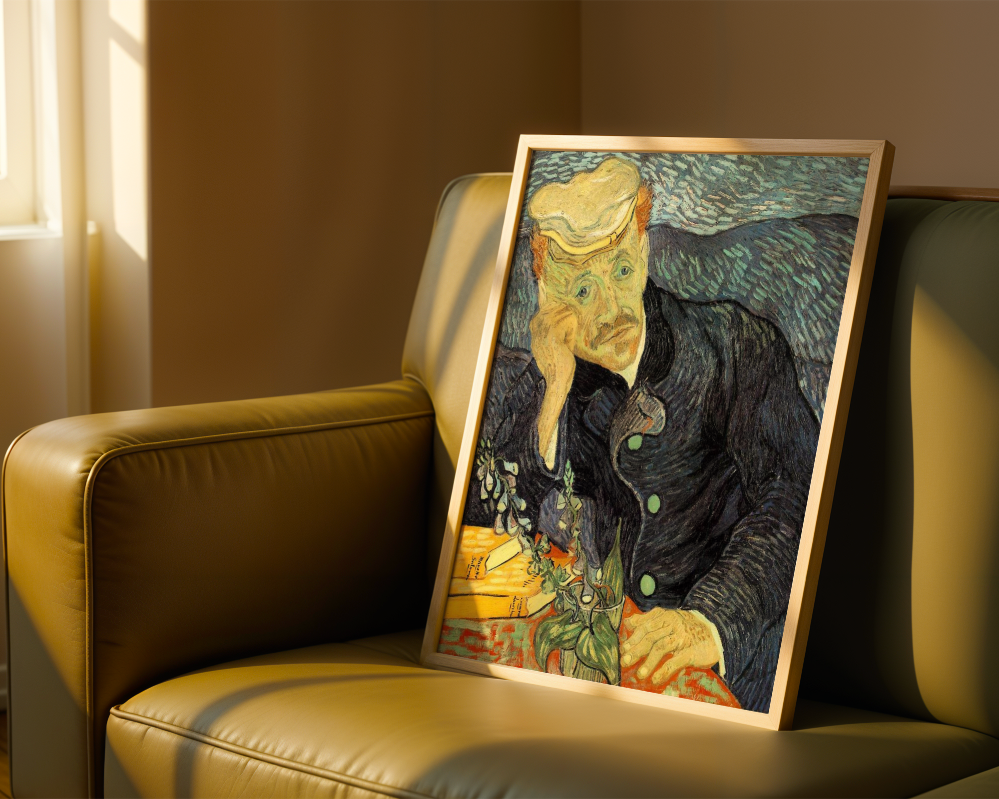 Vincent van Gogh - Portrait of Dr. Gachet