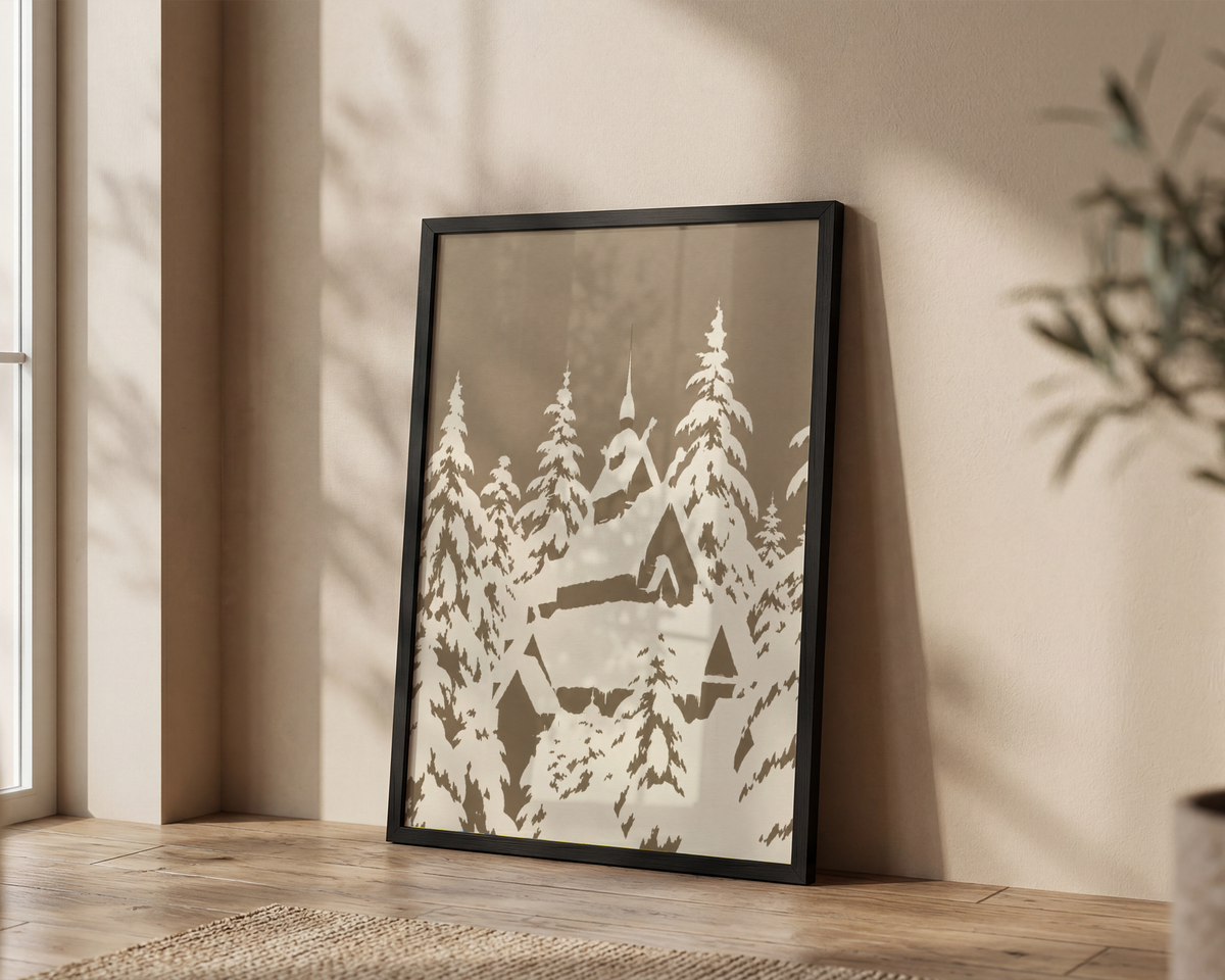Theodor Kittelsen - Stavkirke [Chromatic Edit]