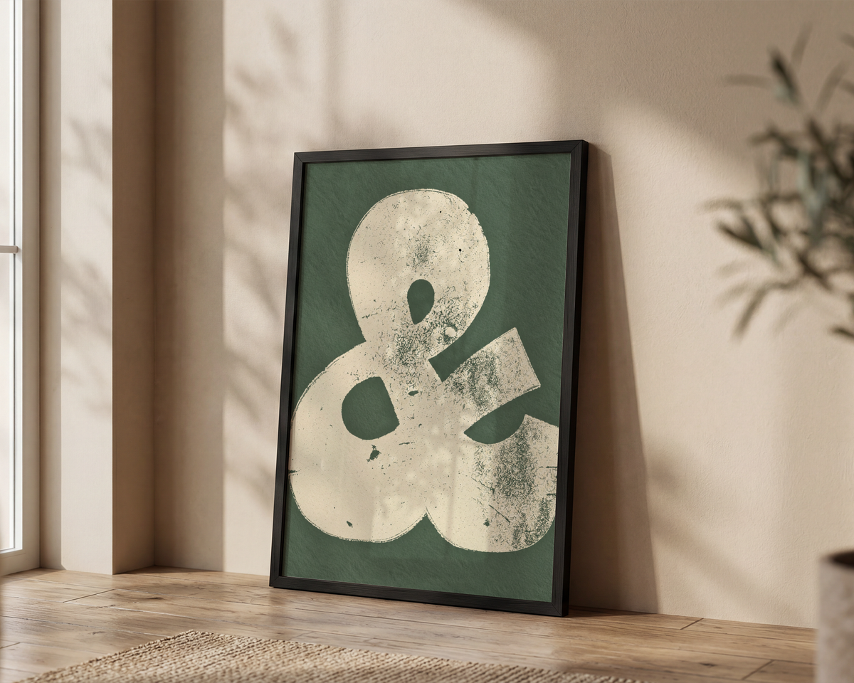 & - Typografisk Kunst No.3