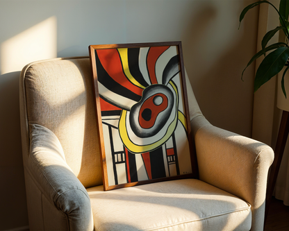 Fernand Léger - Peinture murale (Mural Painting)