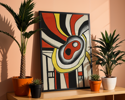 Fernand Léger - Peinture murale (Mural Painting)