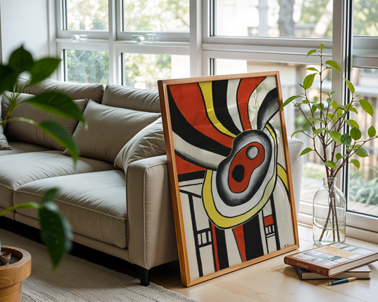 Fernand Léger - Peinture murale (Mural Painting)