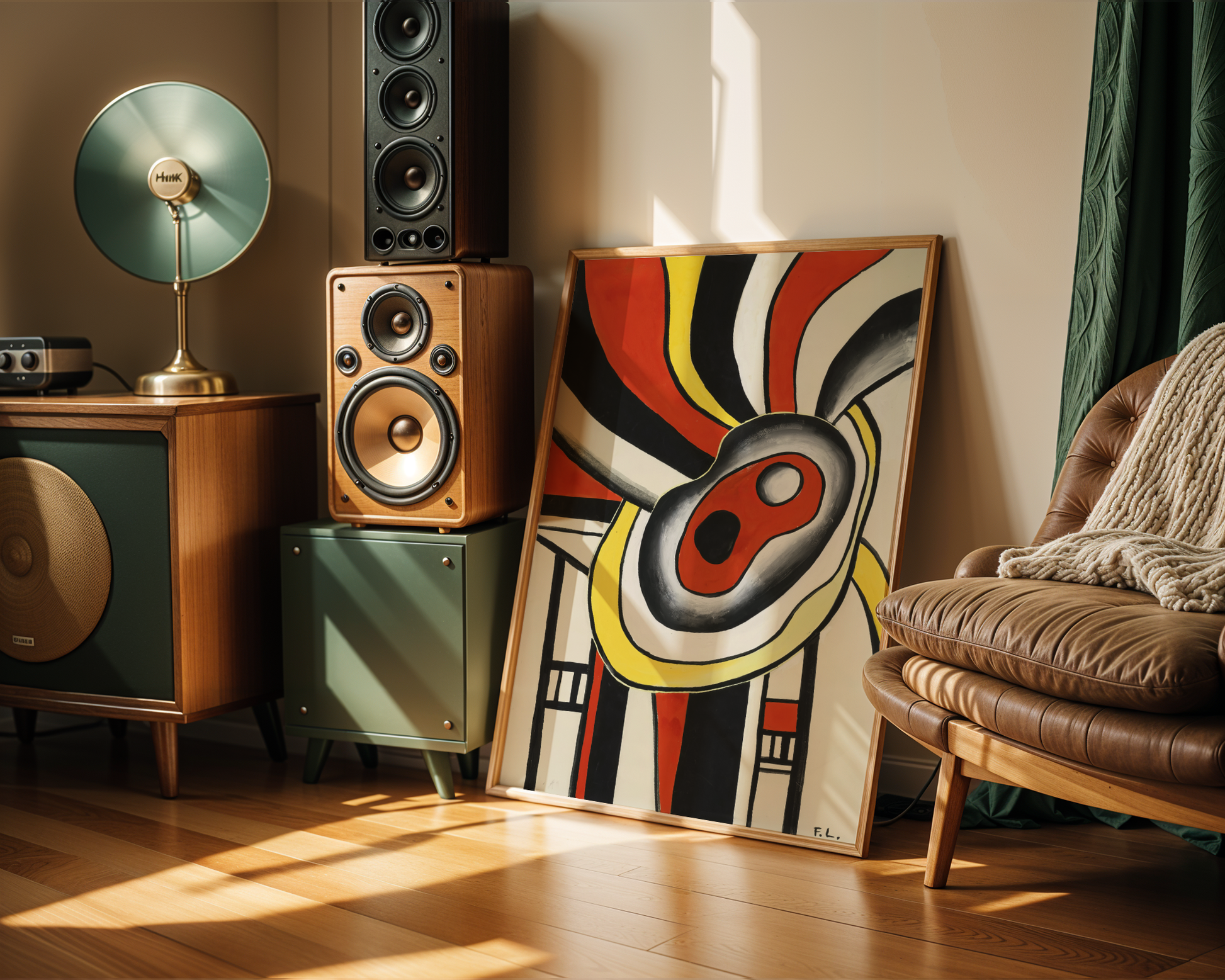 Fernand Léger - Peinture murale (Mural Painting)