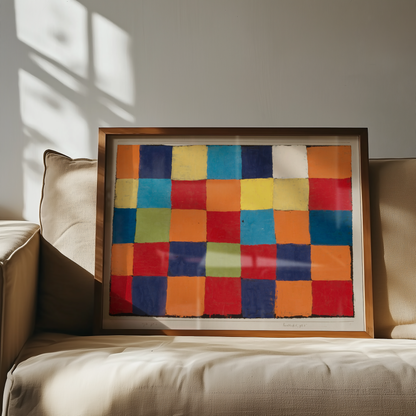 Paul Klee - Color Chart 'Qu 1' (1930)