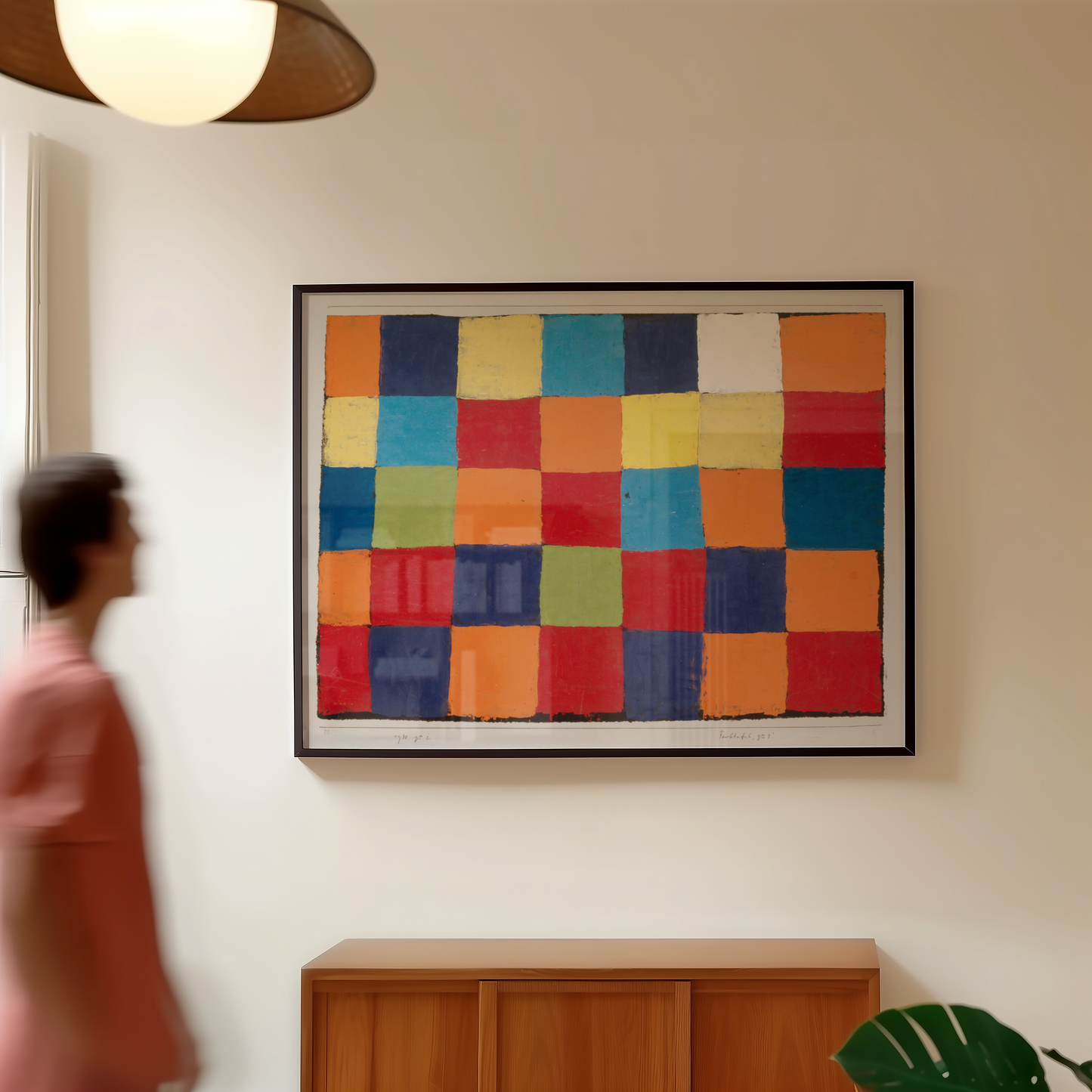 Paul Klee - Color Chart 'Qu 1' (1930)