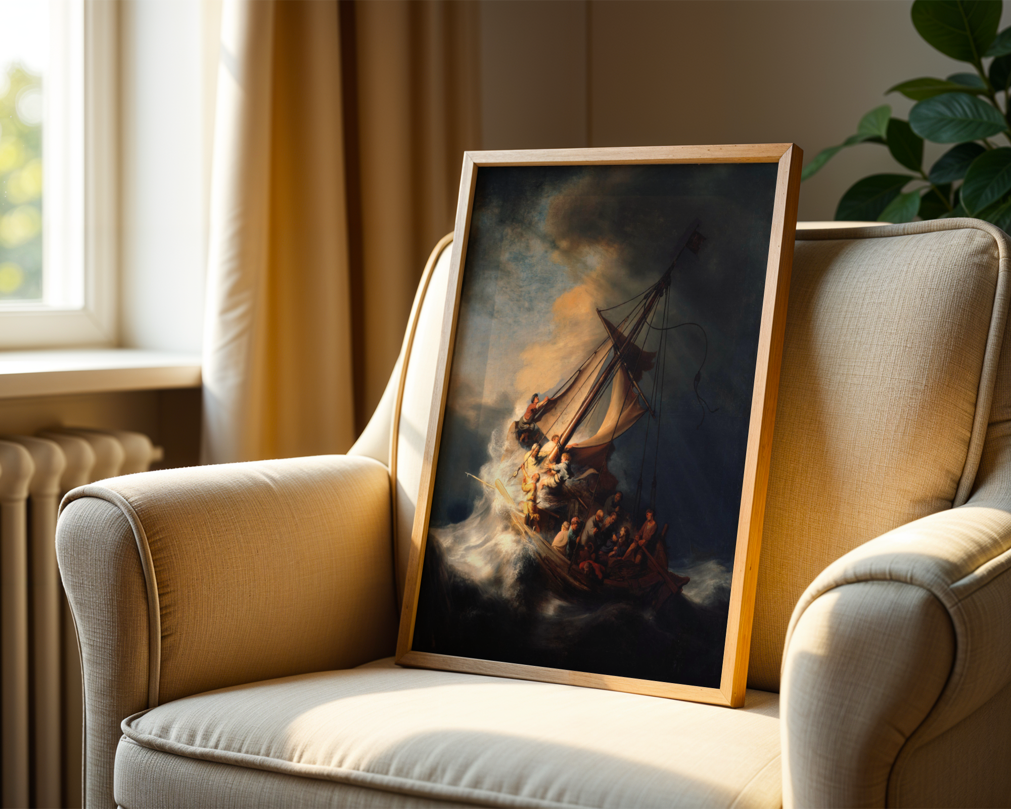 Rembrandt van Rijn - Christ in the Storm on the Sea of Galilee