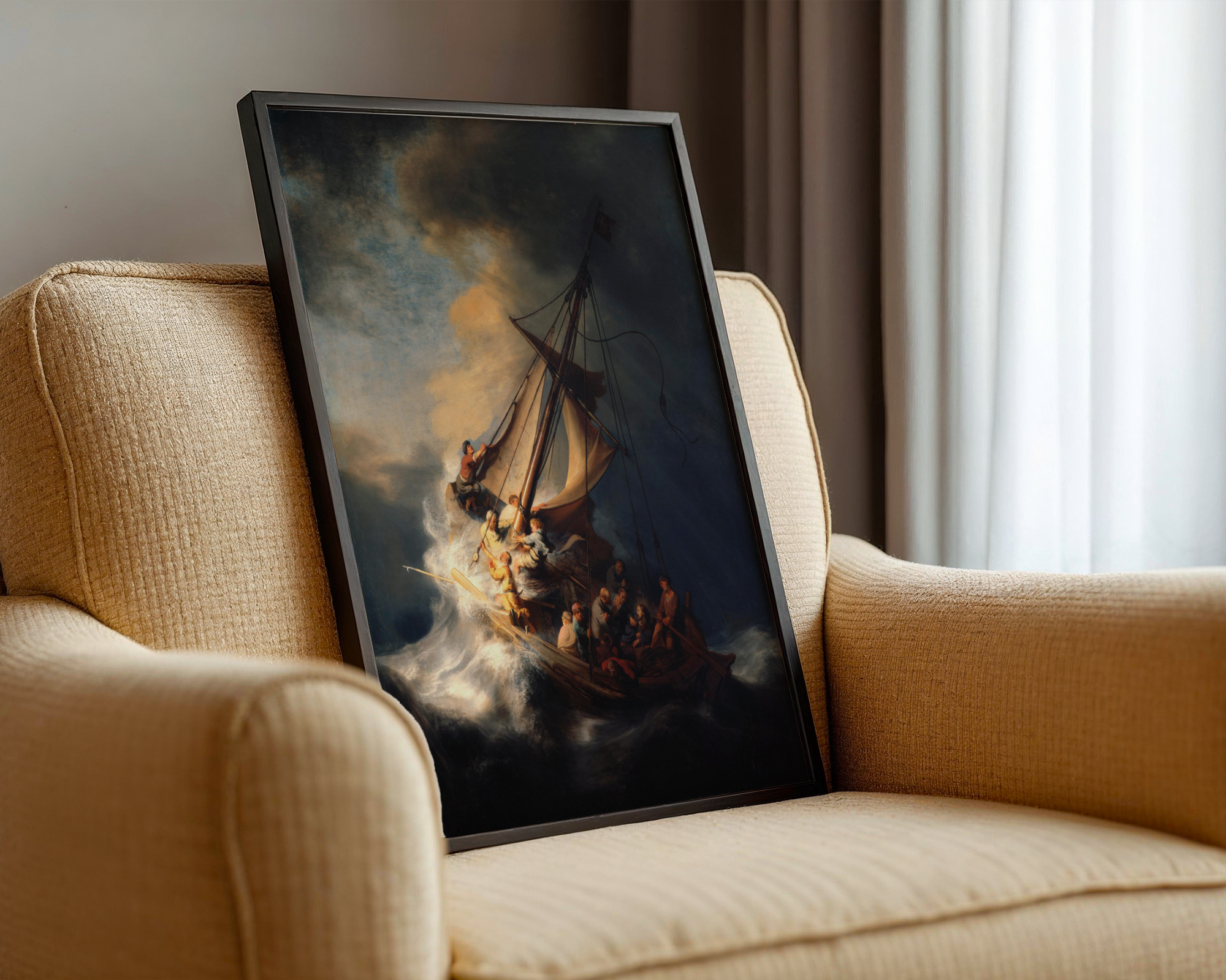 Rembrandt van Rijn - Christ in the Storm on the Sea of Galilee