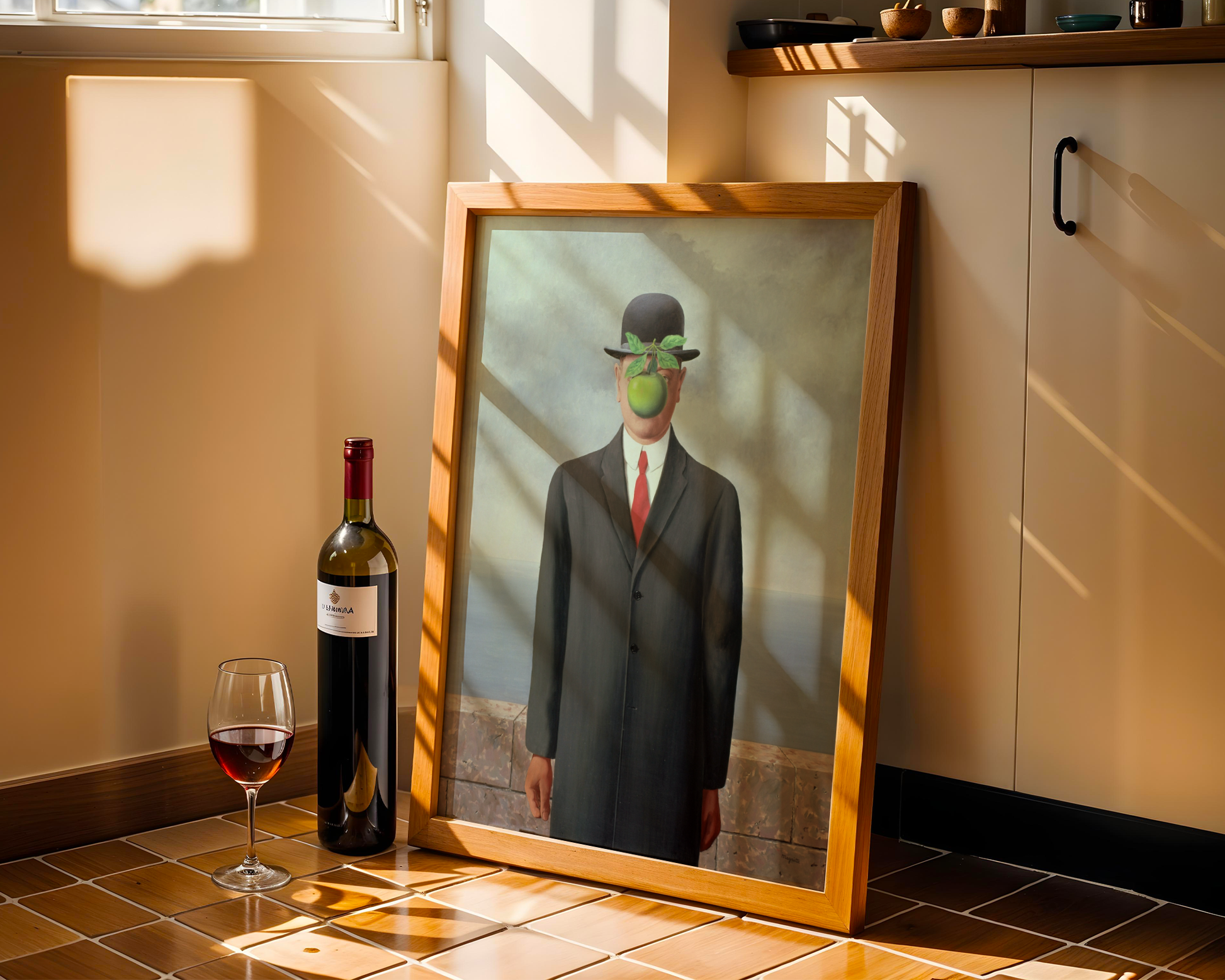 René Magritte - The Son of Man (1964)