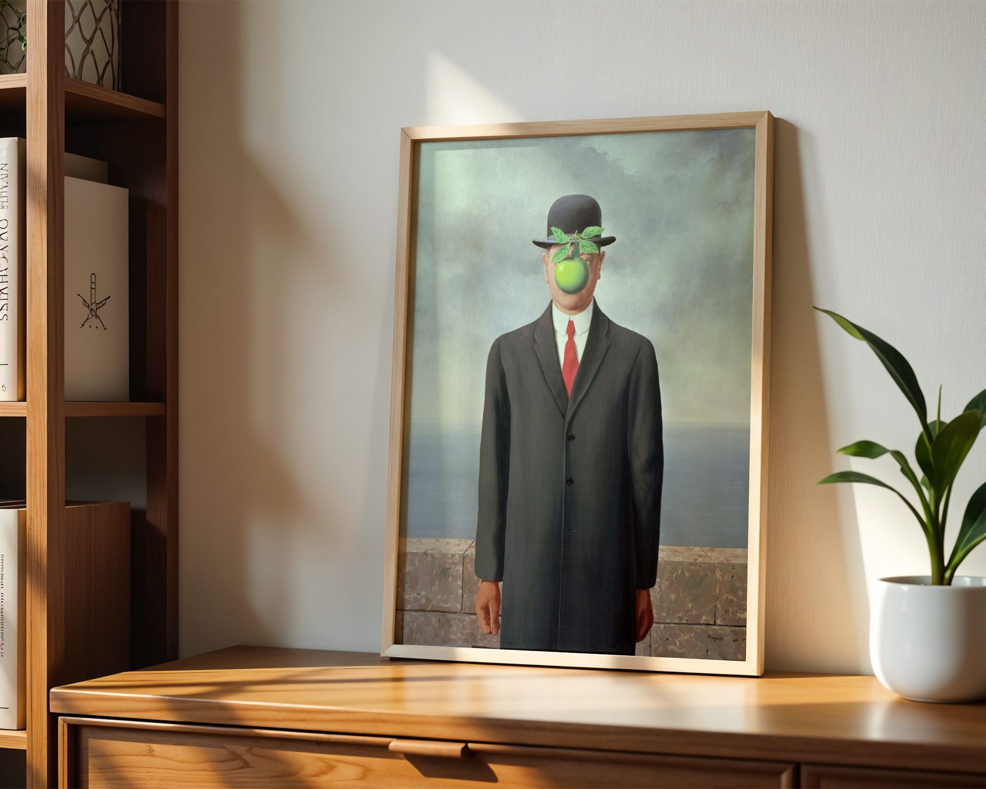 René Magritte - The Son of Man (1964)