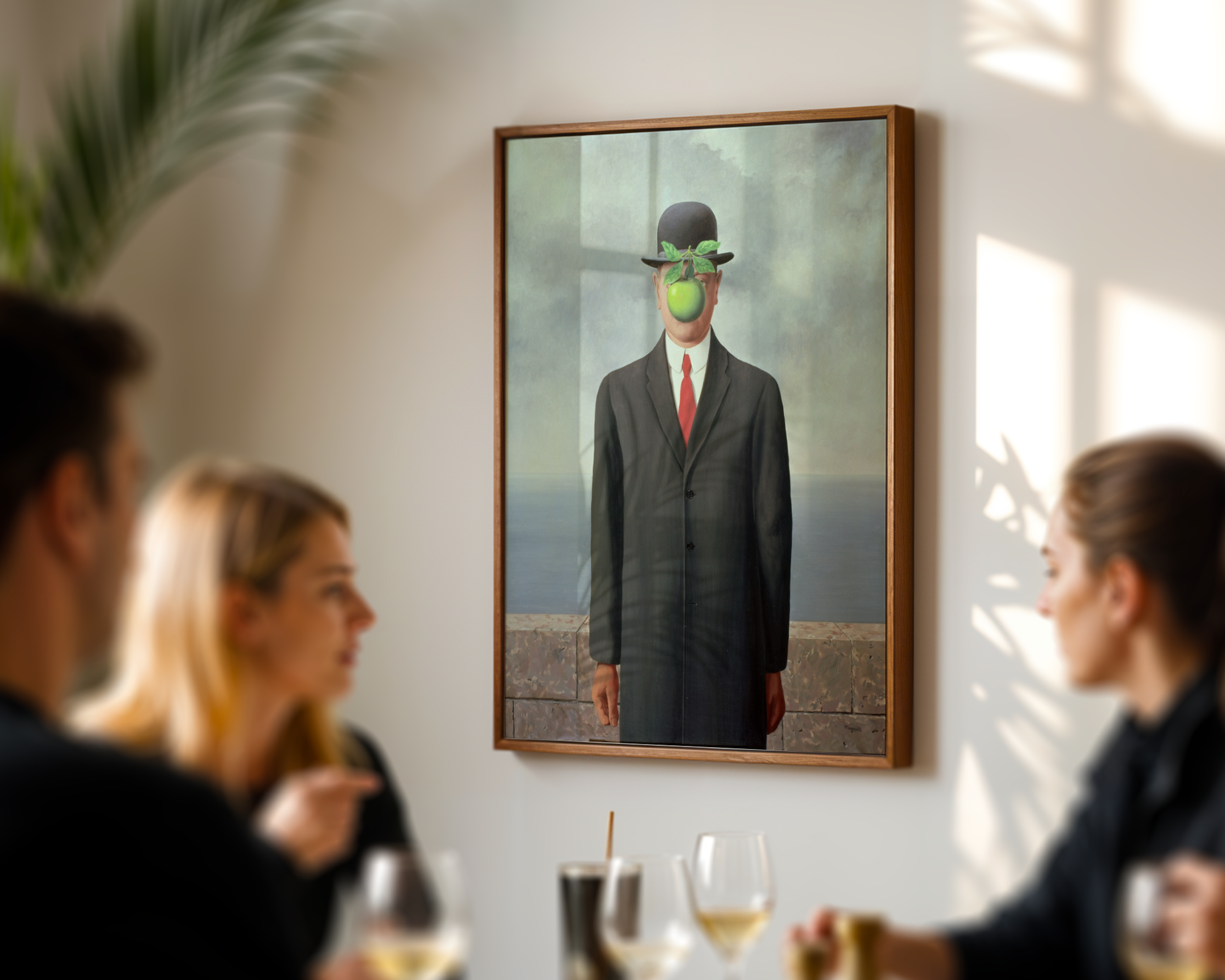 René Magritte - The Son of Man (1964)