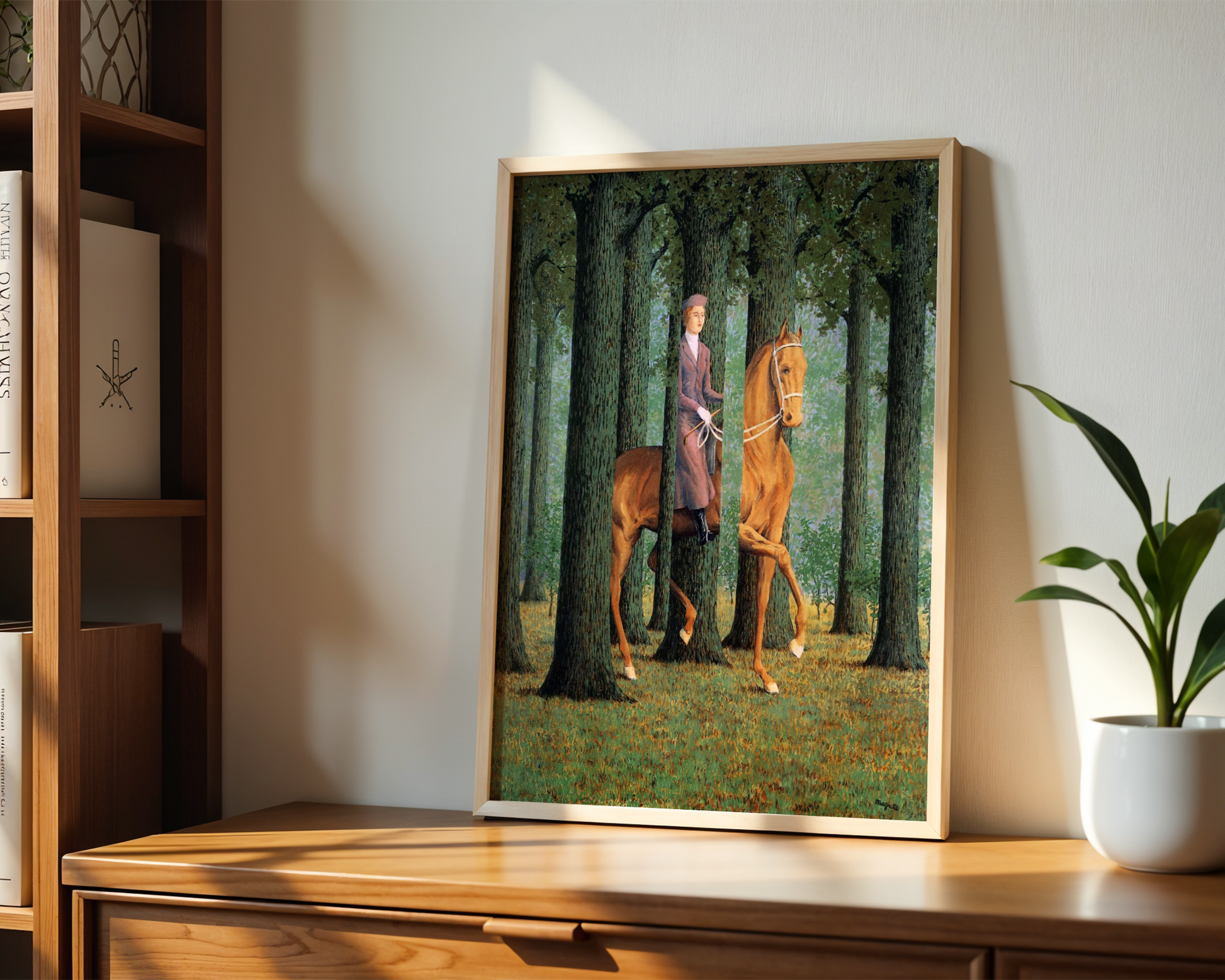 René Magritte - The Blank Signature