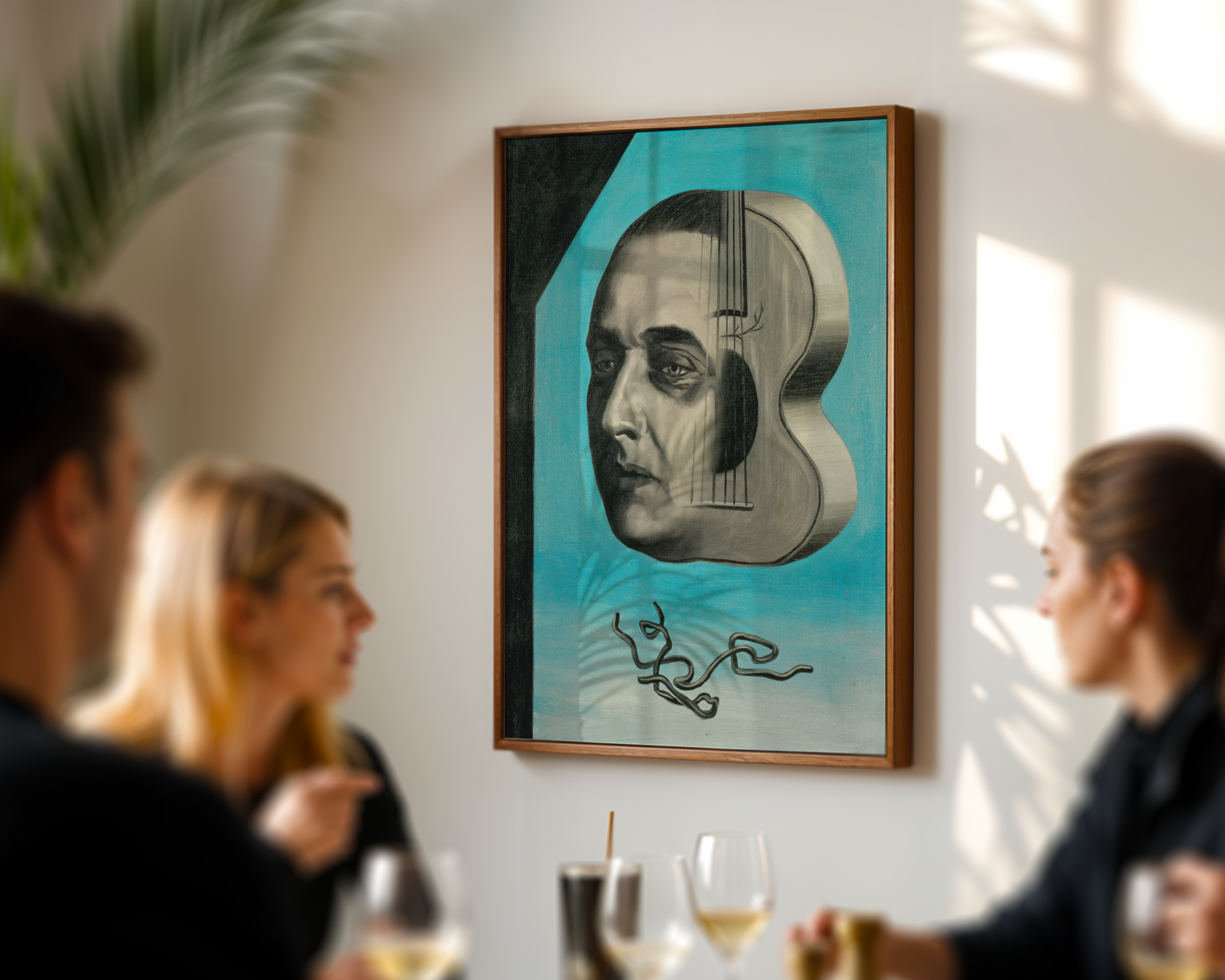 René Magritte - Portrait de P.-G. Van Hecke (1928)