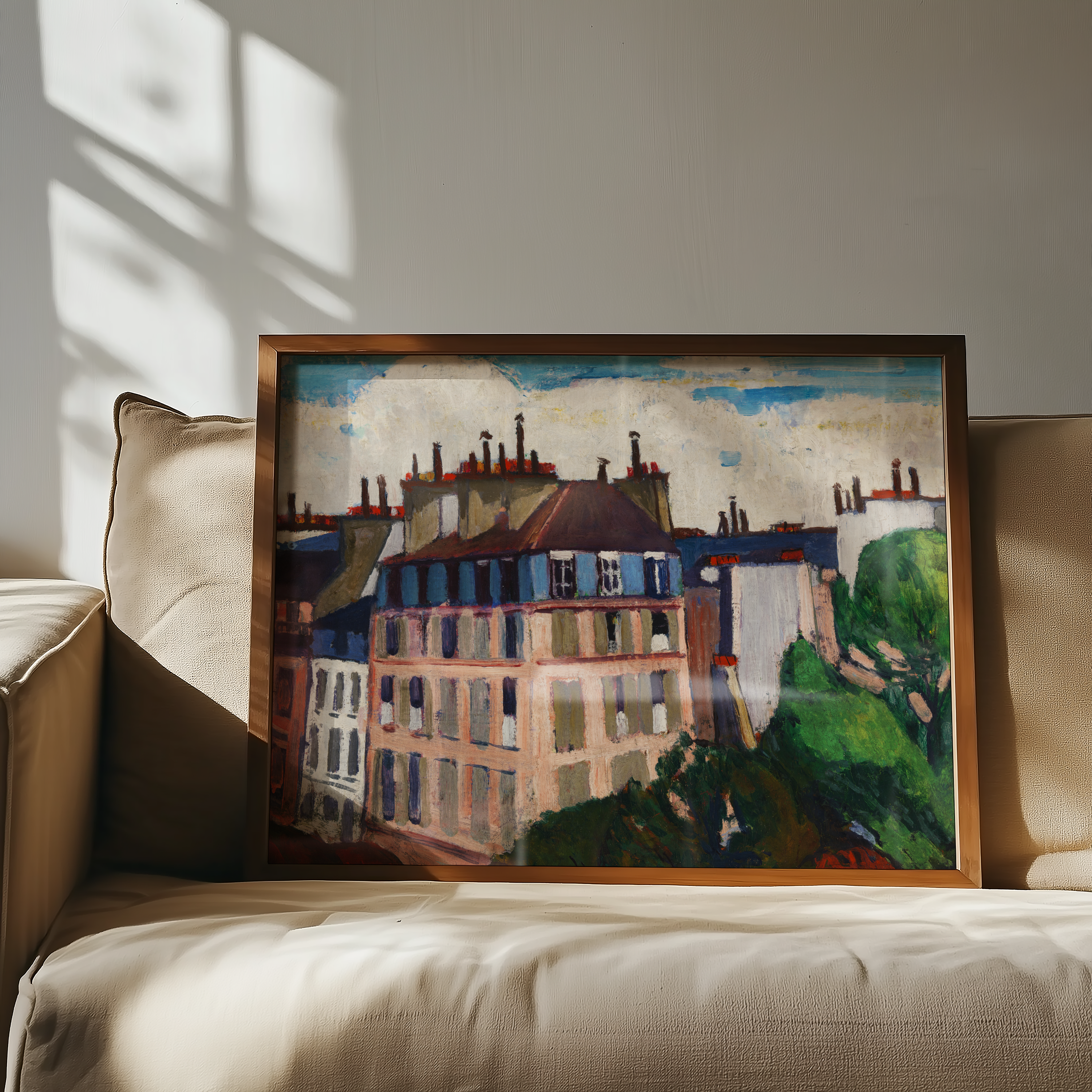 Henry Lyman Saÿen - Rooftops, Paris