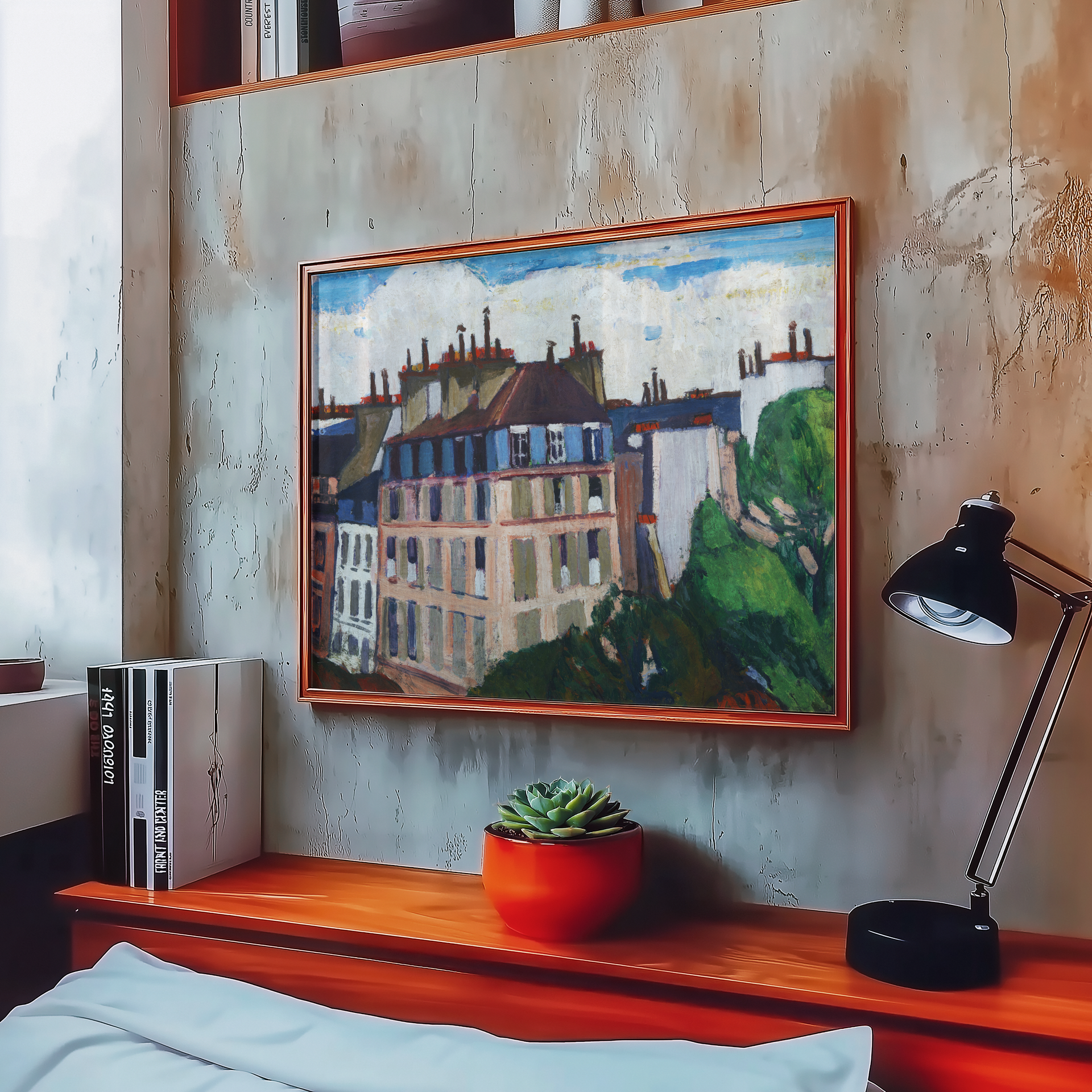 Henry Lyman Saÿen - Rooftops, Paris