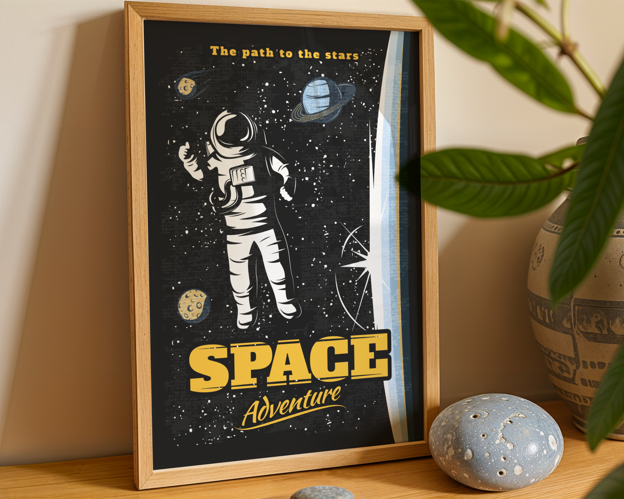 Space Adventure Poster
