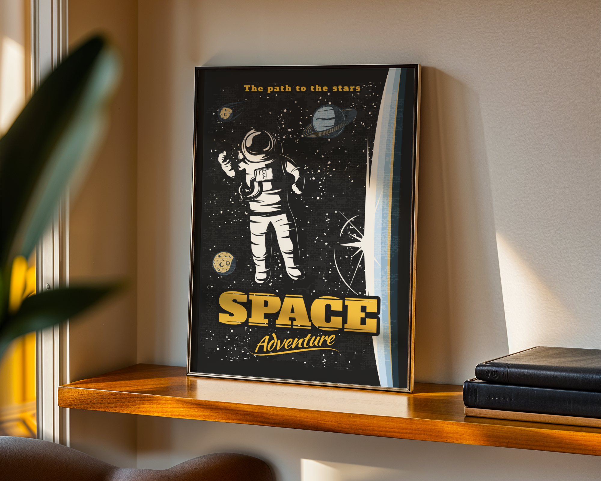 Space Adventure Poster