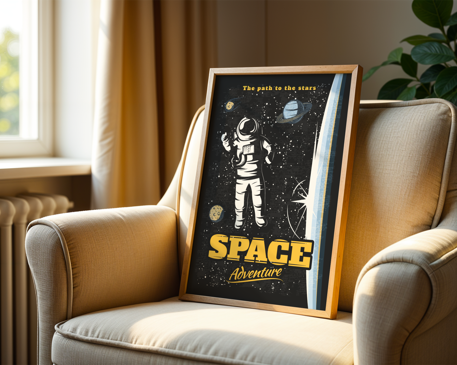 Space Adventure Poster