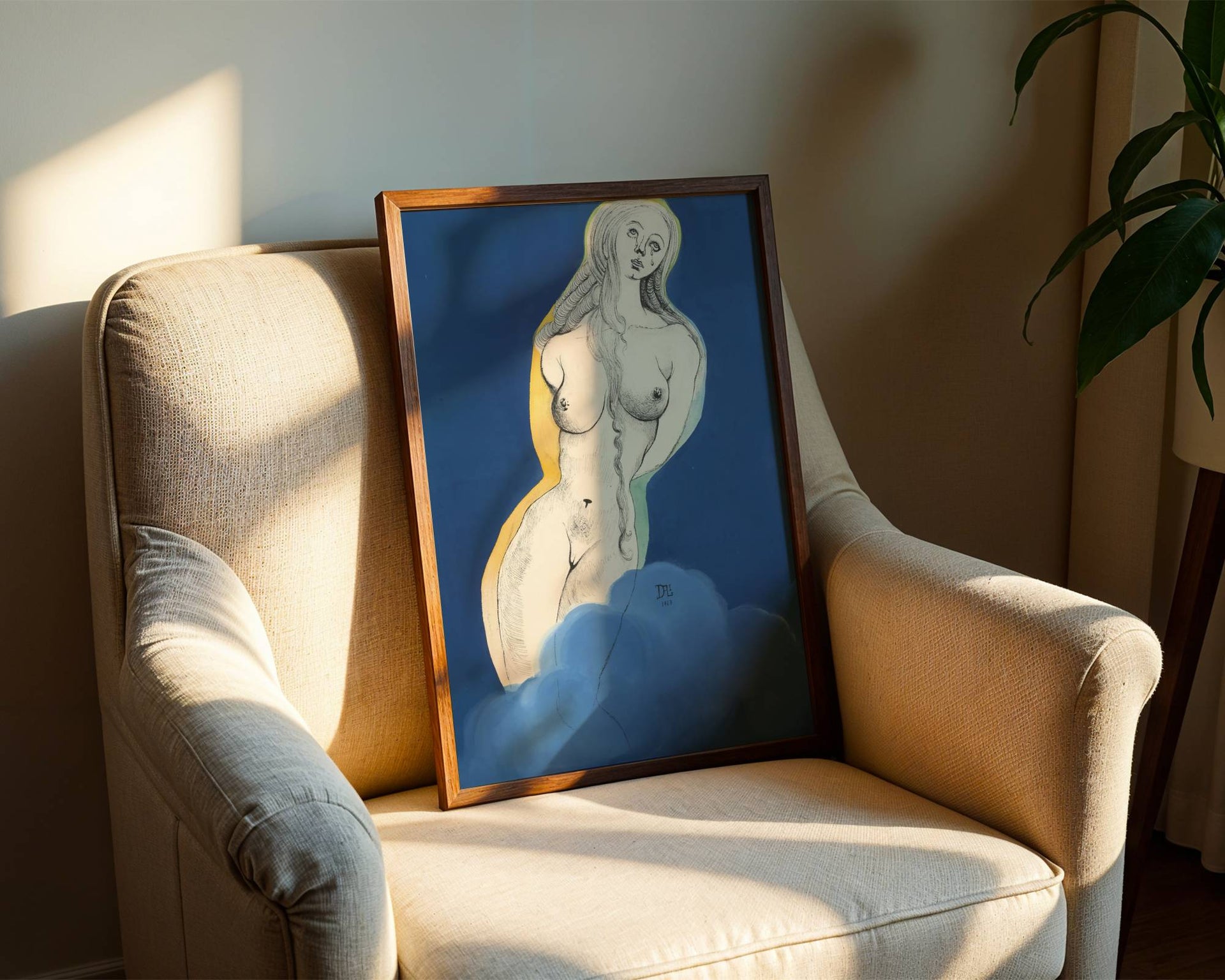 Salvador Dali - Allegory: "Brave Cecile"