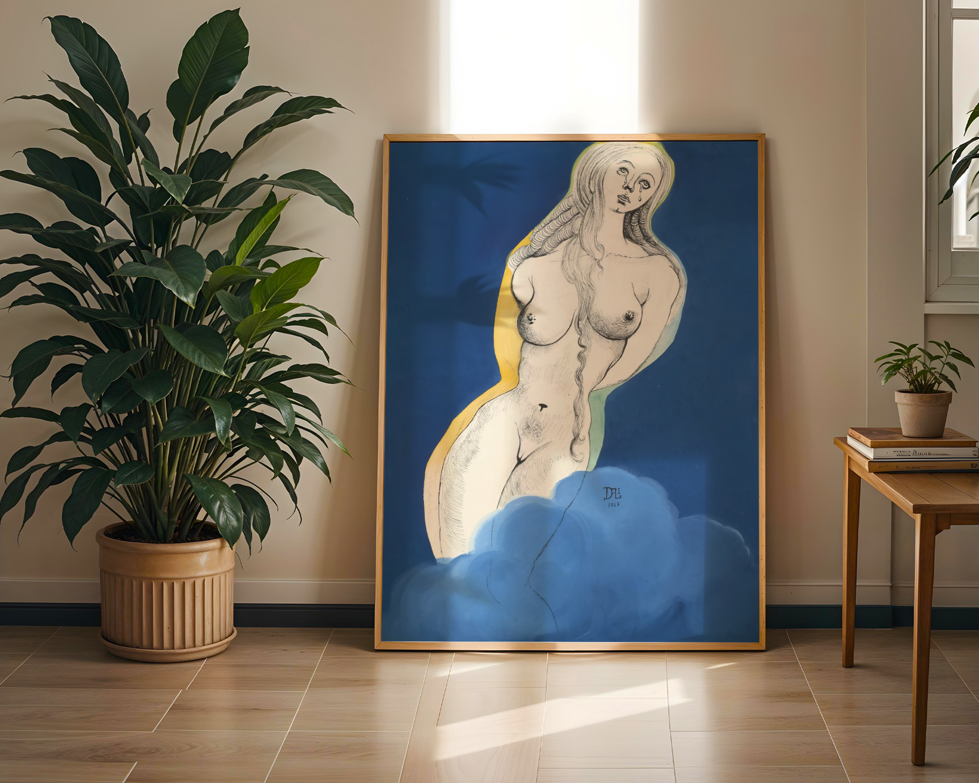 Salvador Dali - Allegory: "Brave Cecile"