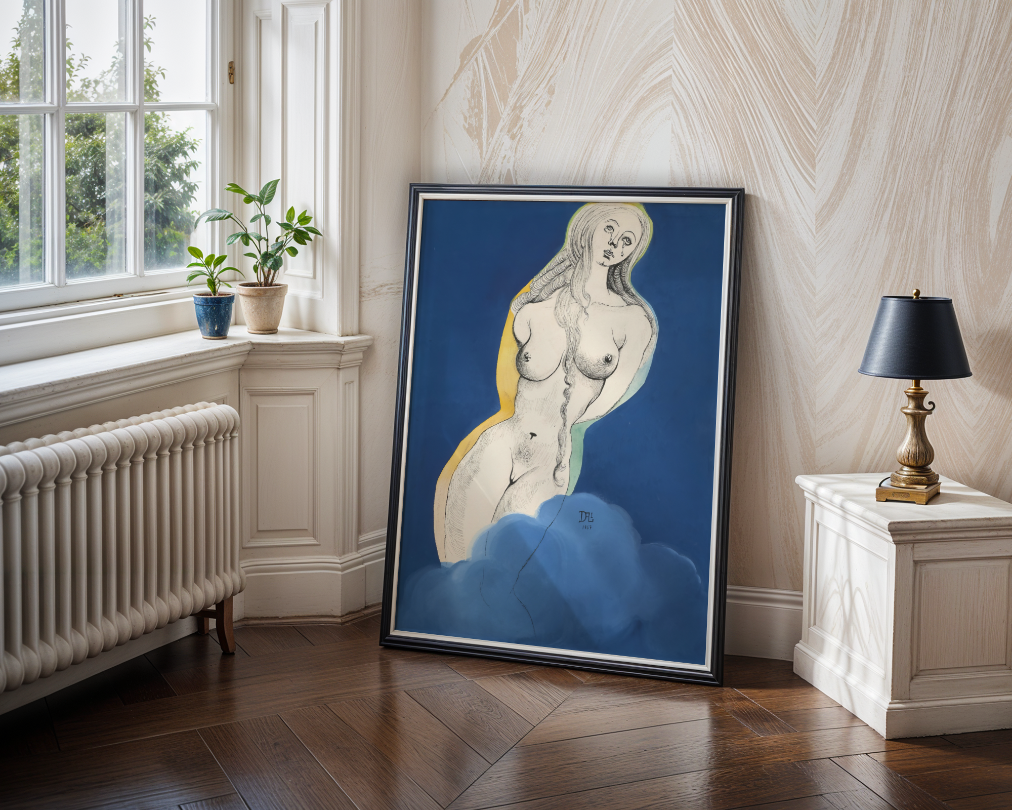 Salvador Dali - Allegory: "Brave Cecile"