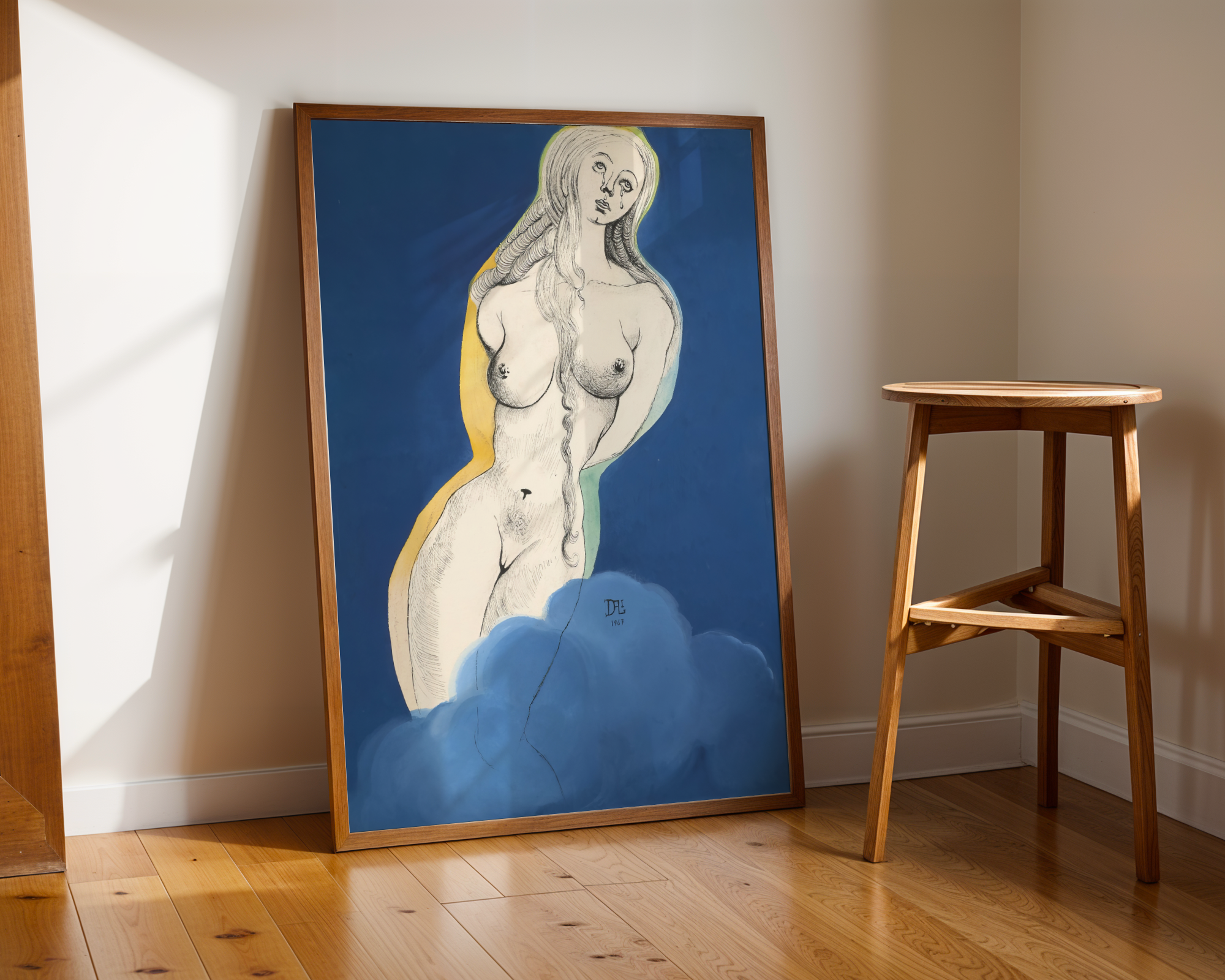 Salvador Dali - Allegory: "Brave Cecile"