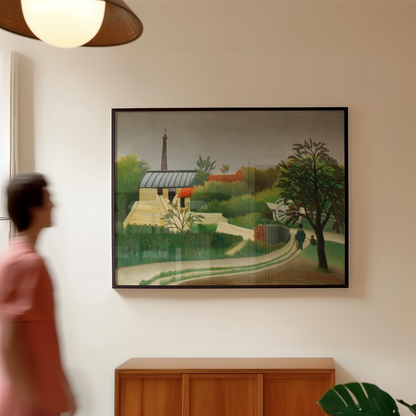 Henri Rousseau - Sagbruk i utkanten av Paris