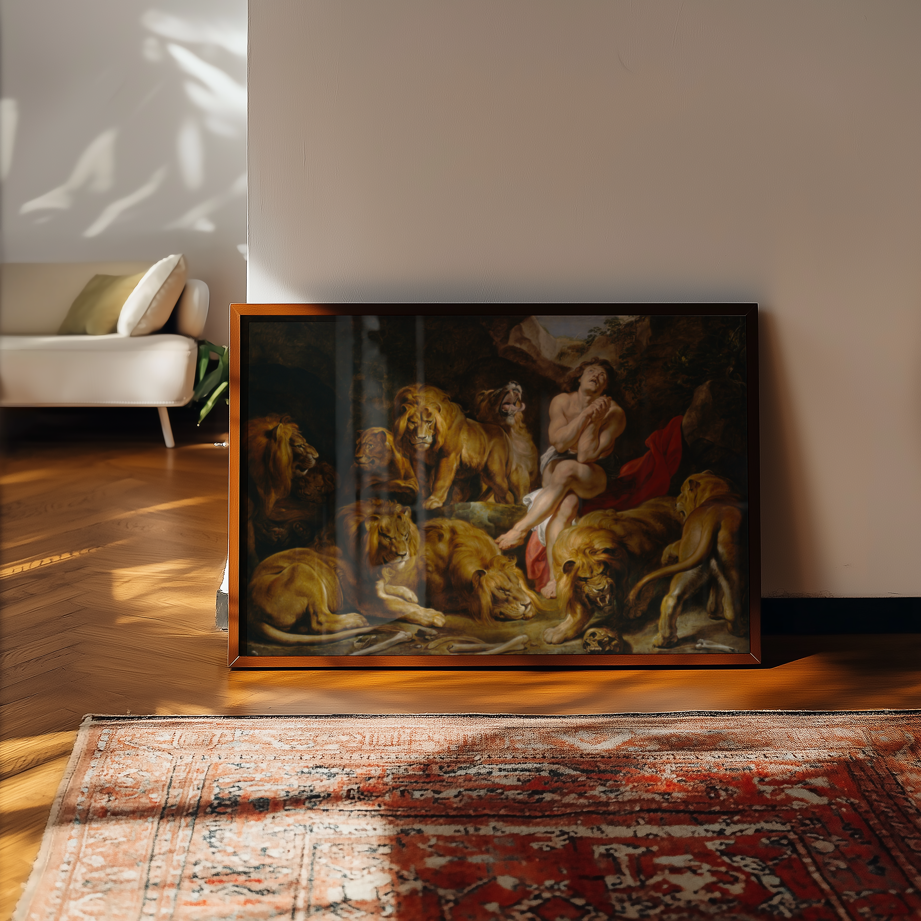 Sir Peter Paul Rubens - Daniel i løvehulen (1614-1616)