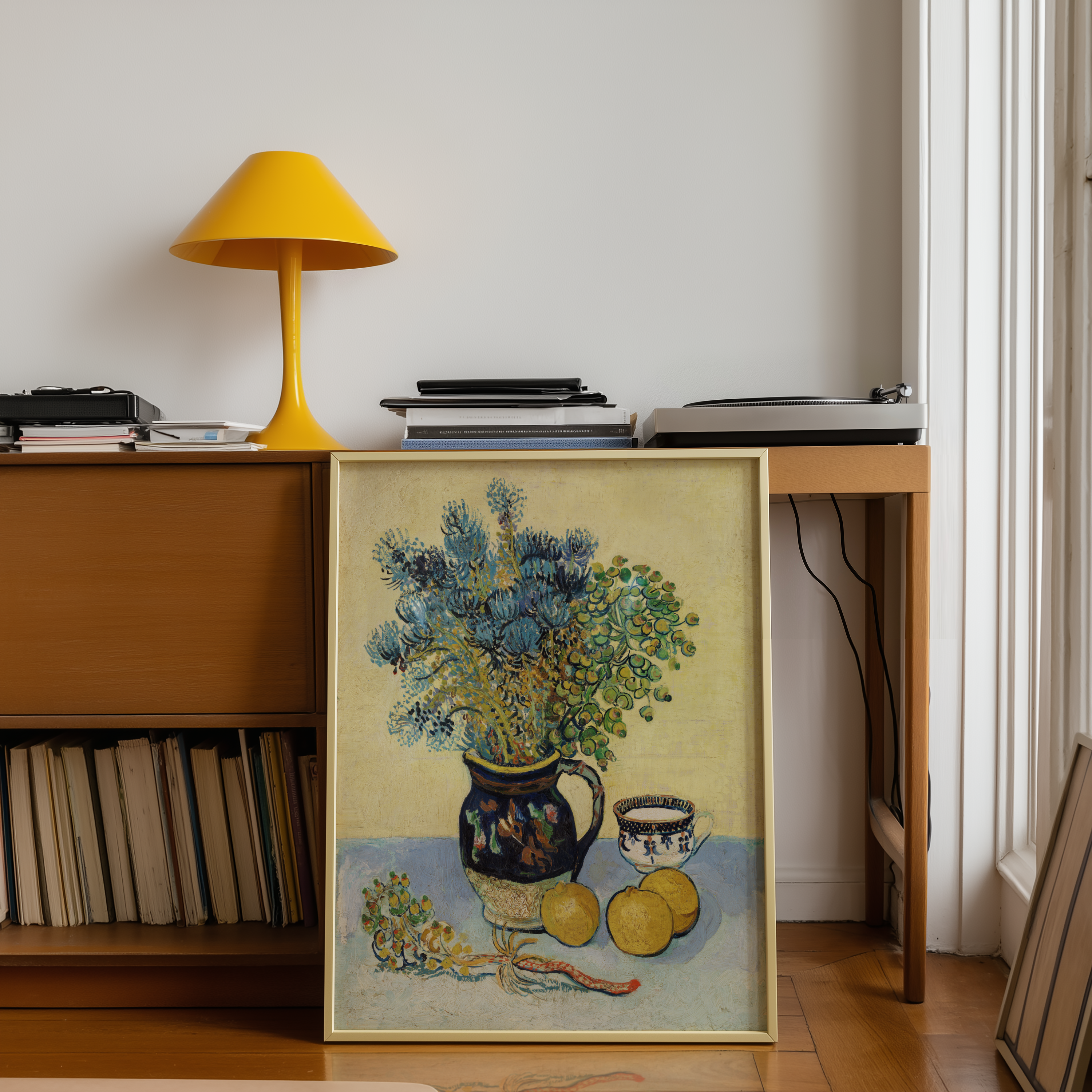 Vincent van Gogh - Still Life: Majolica with Wildflowers