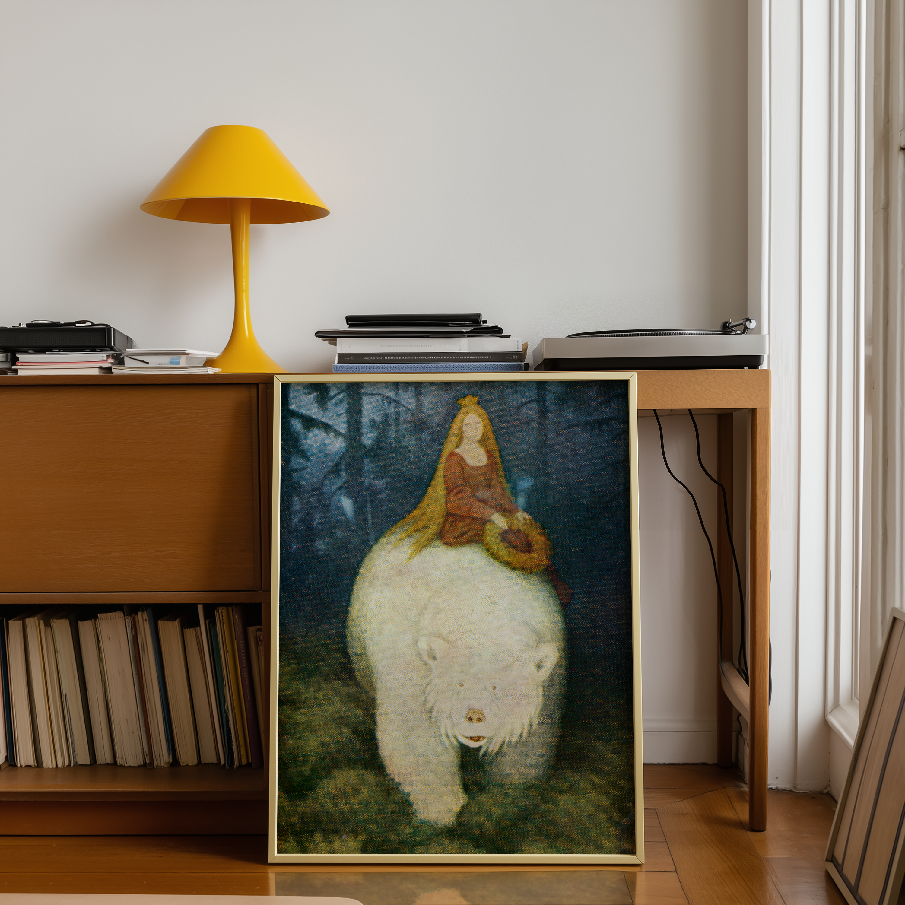 Theodor Kittelsen - Kvitebjørn kong Valemon