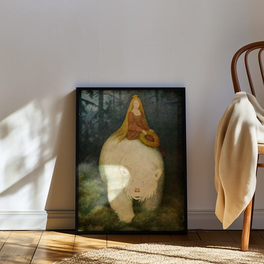 Theodor Kittelsen - Kvitebjørn kong Valemon