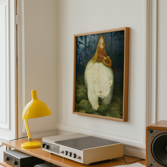 Theodor Kittelsen - Kvitebjørn kong Valemon