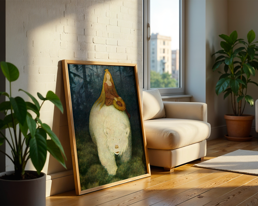 Theodor Kittelsen - Kvitebjørn kong Valemon