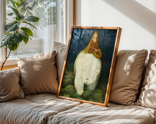 Theodor Kittelsen - Kvitebjørn kong Valemon