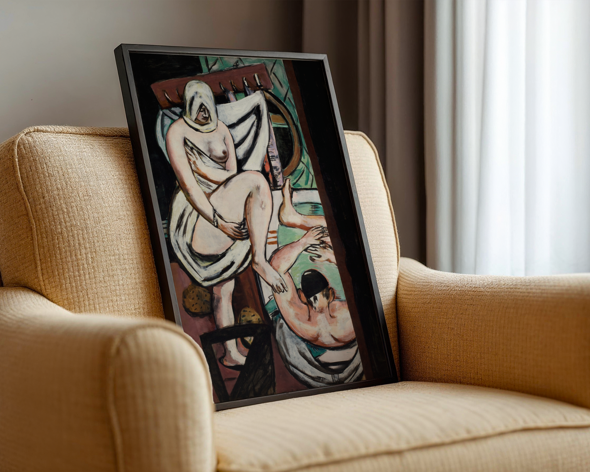 Max Beckmann - Das Bad (Badet)