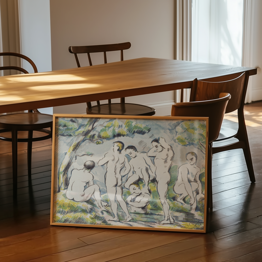 Paul Cézanne - Les Baigneurs (Baderne)