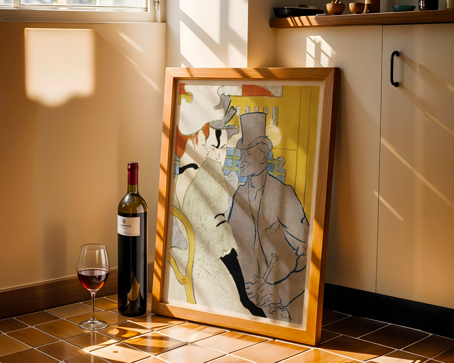 Henri de Toulouse-Lautrec - Engelskmannen på Moulin Rouge (1892)