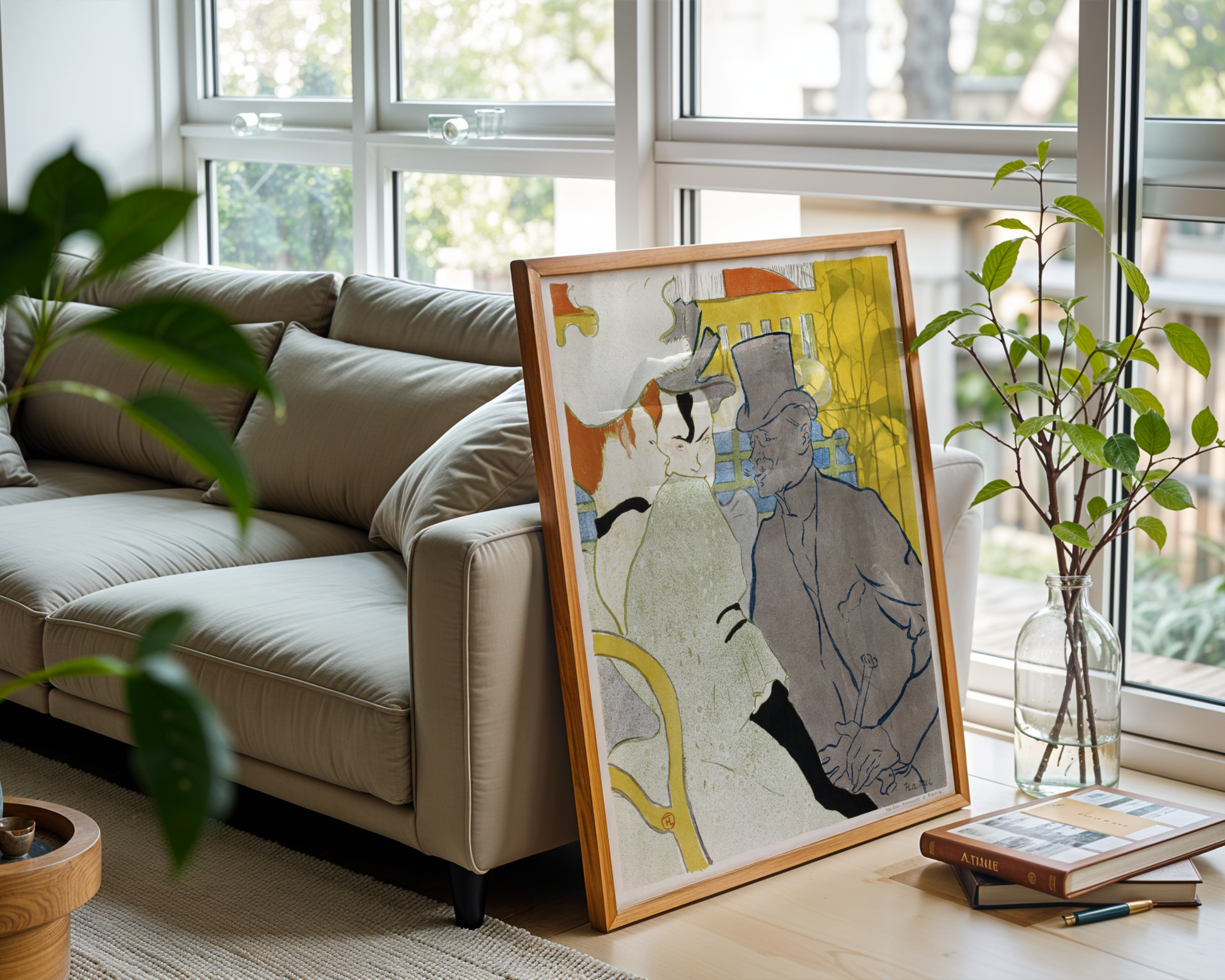 Henri de Toulouse-Lautrec - Engelskmannen på Moulin Rouge (1892)