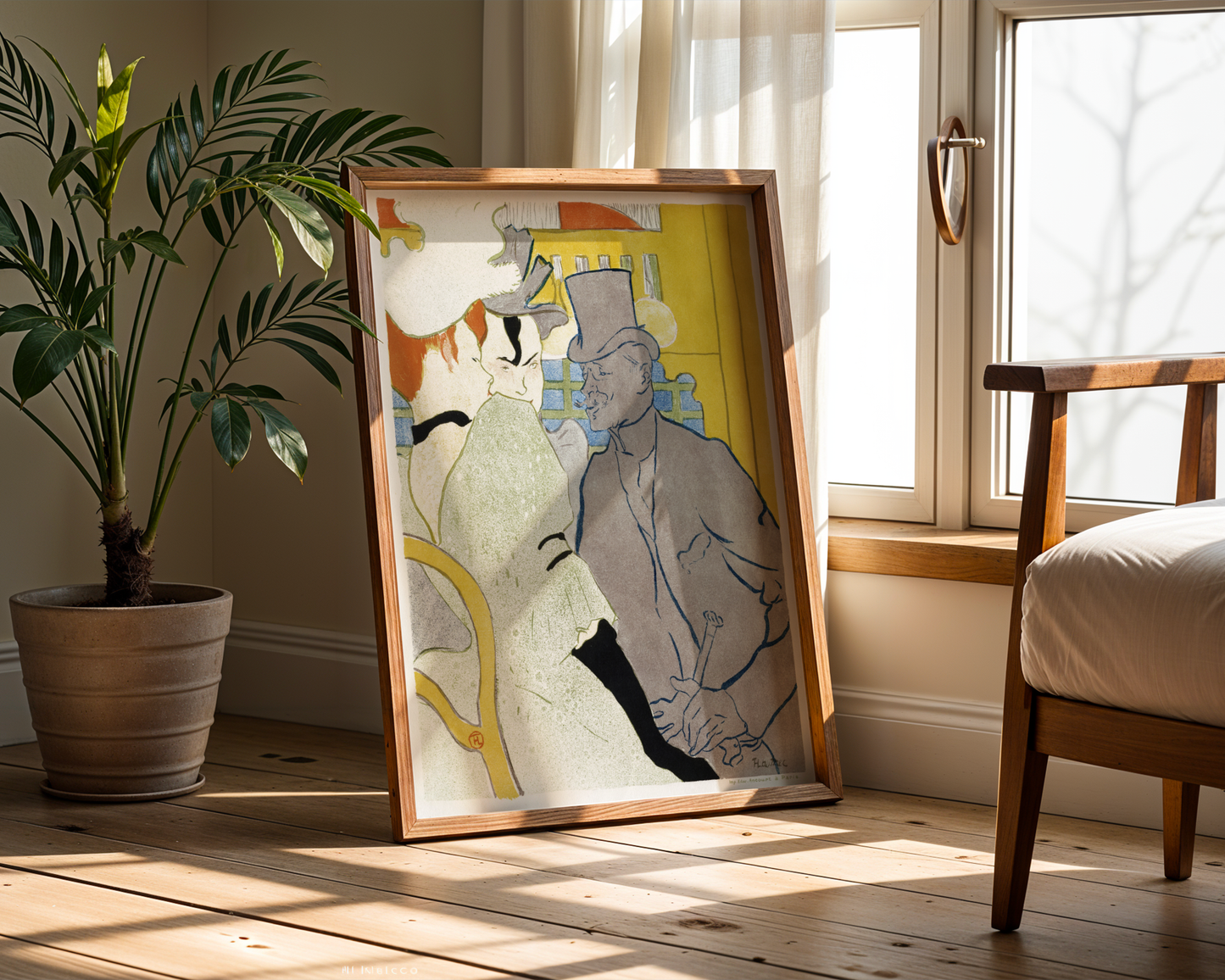 Henri de Toulouse-Lautrec - Engelskmannen på Moulin Rouge (1892)