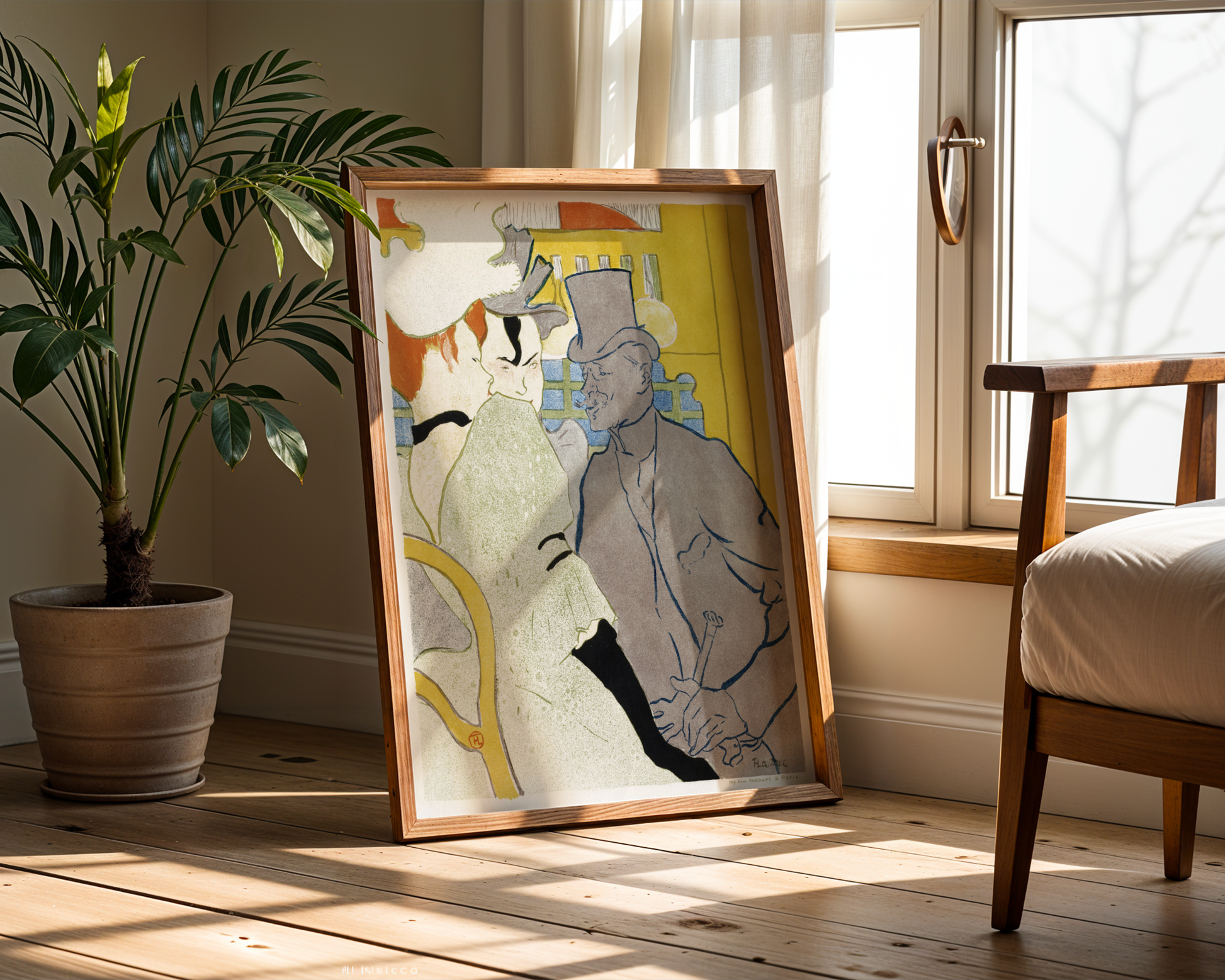 Henri de Toulouse-Lautrec - Engelskmannen på Moulin Rouge (1892)